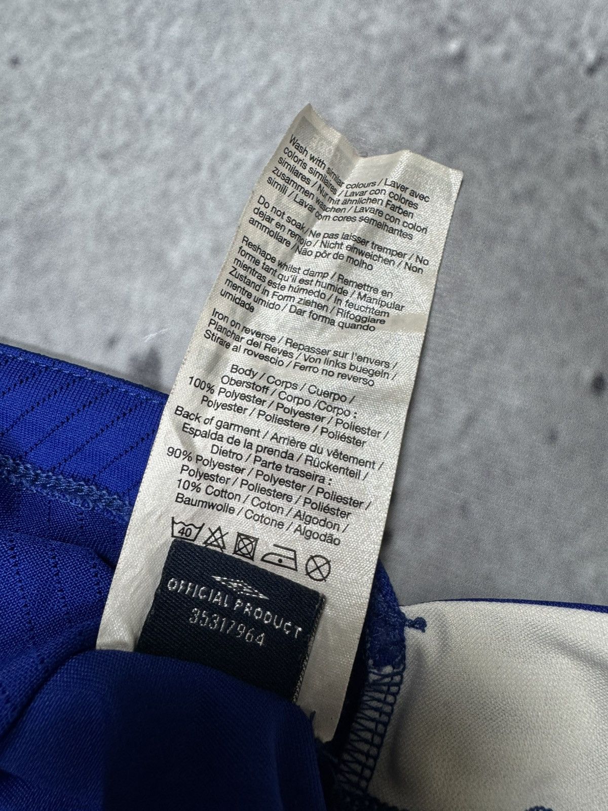 Umbro Everton 2008-2009 Umbro Football Jersey Size US M / EU 48-50 / 2 - 9 Thumbnail