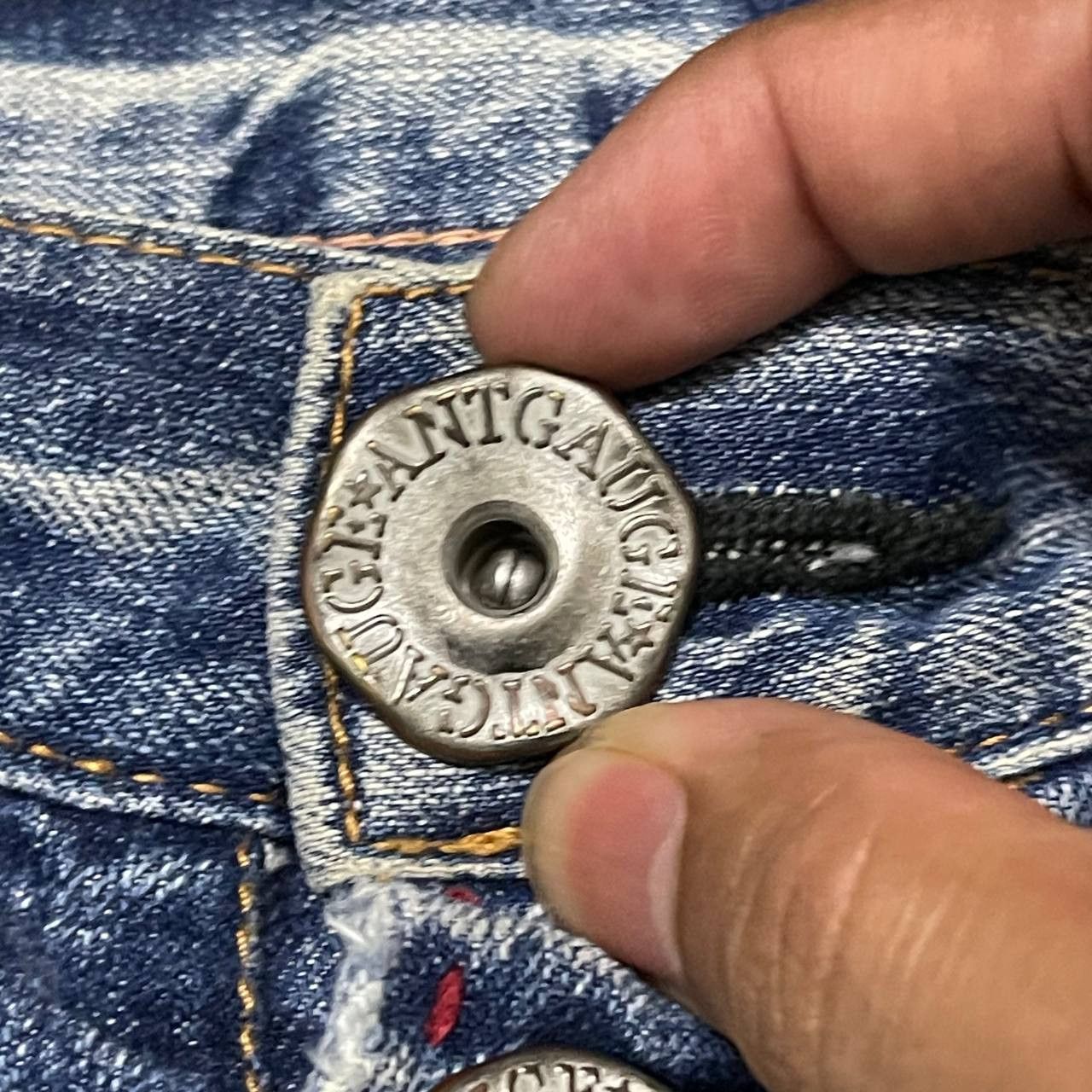 Japanese Brand Vintage Antgauge Denim Pants Size US 31 - 12 Thumbnail