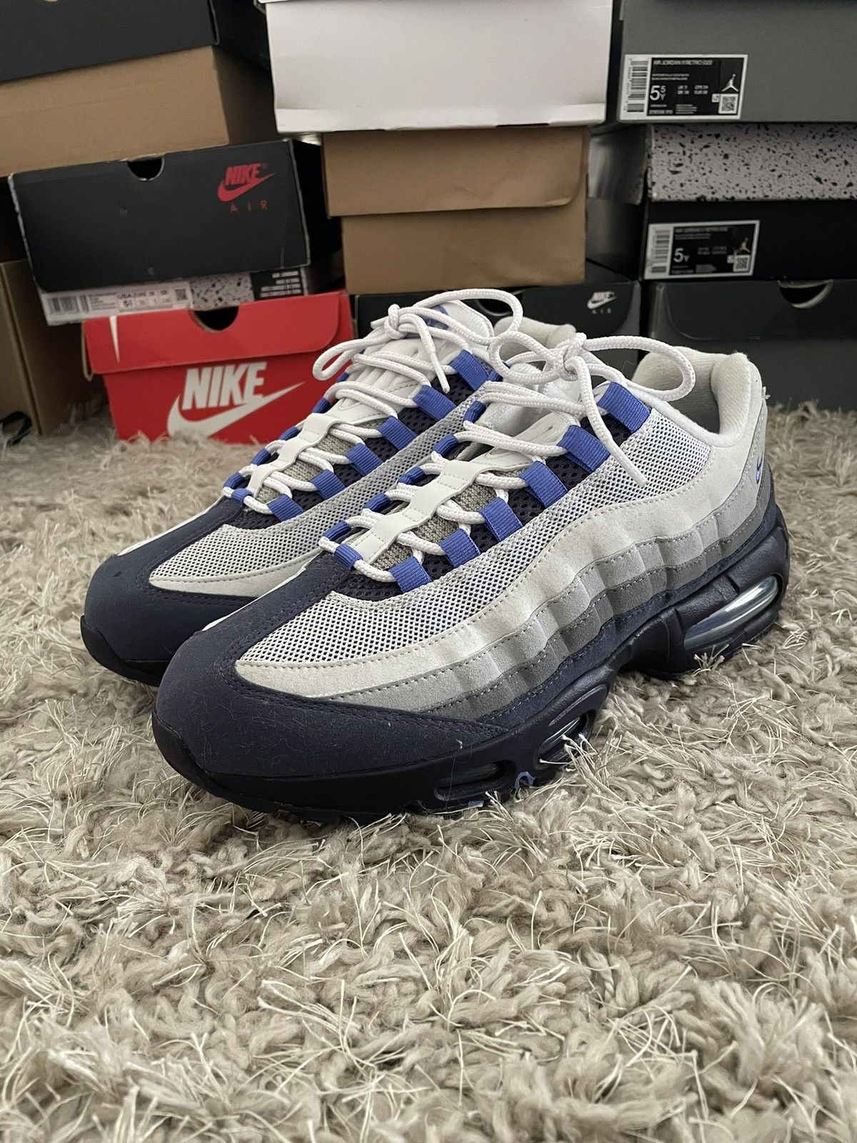 Nike Air Max 95 Photon Dust Sapphire Raisin