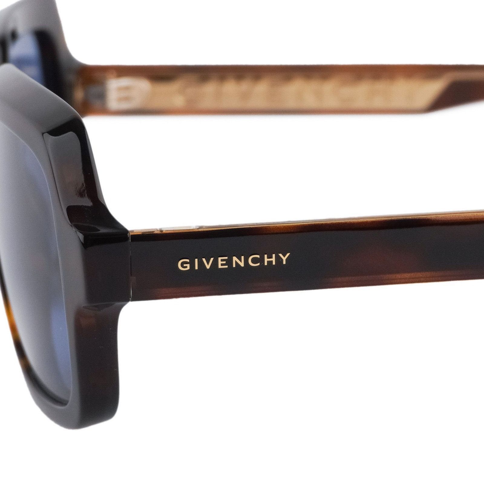 Givenchy Givenchy GV7153 Gold Logo Rectangular Optyl Brown Sunglasses Size ONE SIZE - 8 Thumbnail