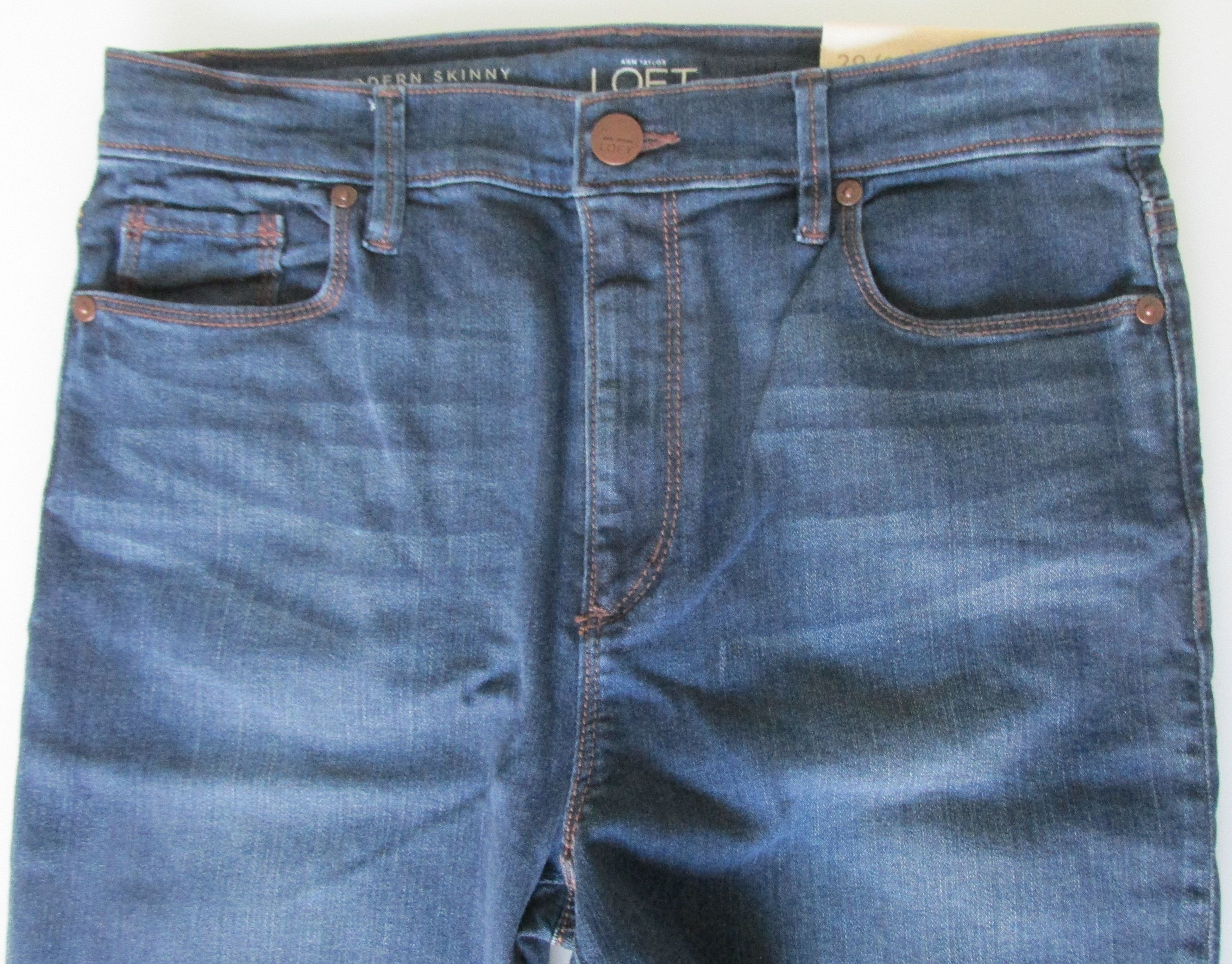 Ann Taylor Ann Taylor (NWT) Modern High Waisted Skinny Jeans Size 8 Size 30" / US 8 / IT 44 - 3 Thumbnail