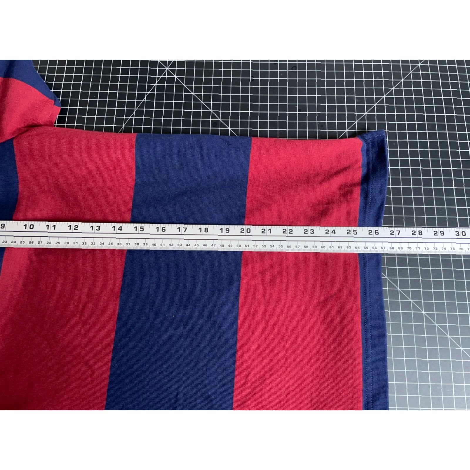Rowing Blazers Rowing Blazers x Target Rugby Polo Shirt Mens Small Red Blue Stripe Embroidered Size US S / EU 44-46 / 1 - 6 Thumbnail