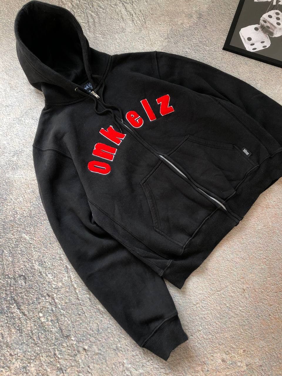 Band Tees × Vintage Mens zip Hoodies Bohse Onkelz Vintage Size L Size US S / EU 44-46 / 1 - 2 Thumbnail
