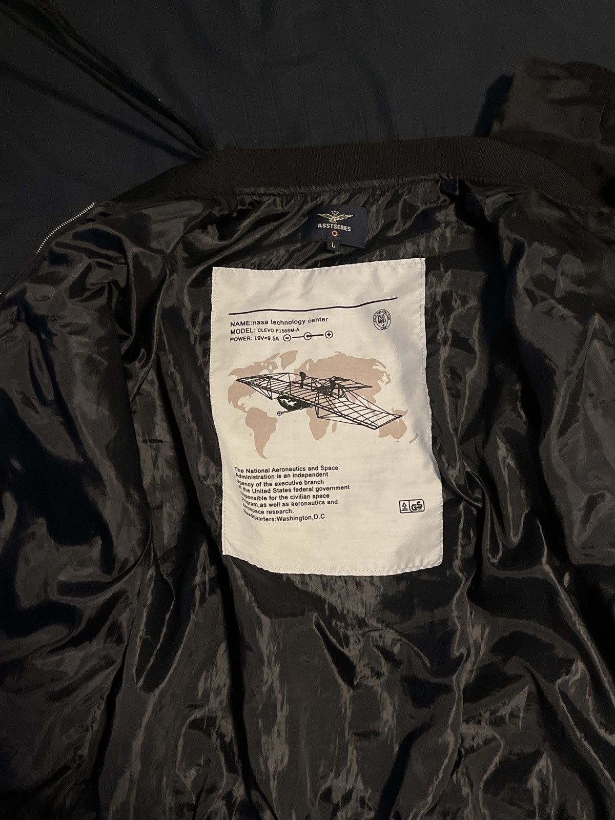 Other Asstseries nasa bomber jacket Size US L / EU 52-54 / 3 - 4 Thumbnail