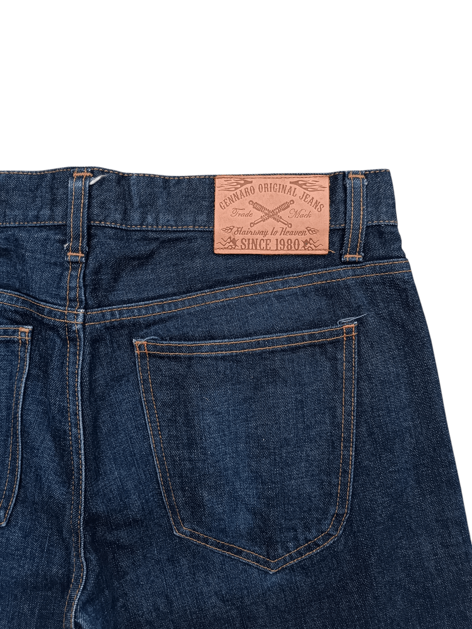 Japanese Brand FLARED💥GENNARO TWISTED LEG DENIM PANT Size US 34 / EU 50 - 15 Thumbnail
