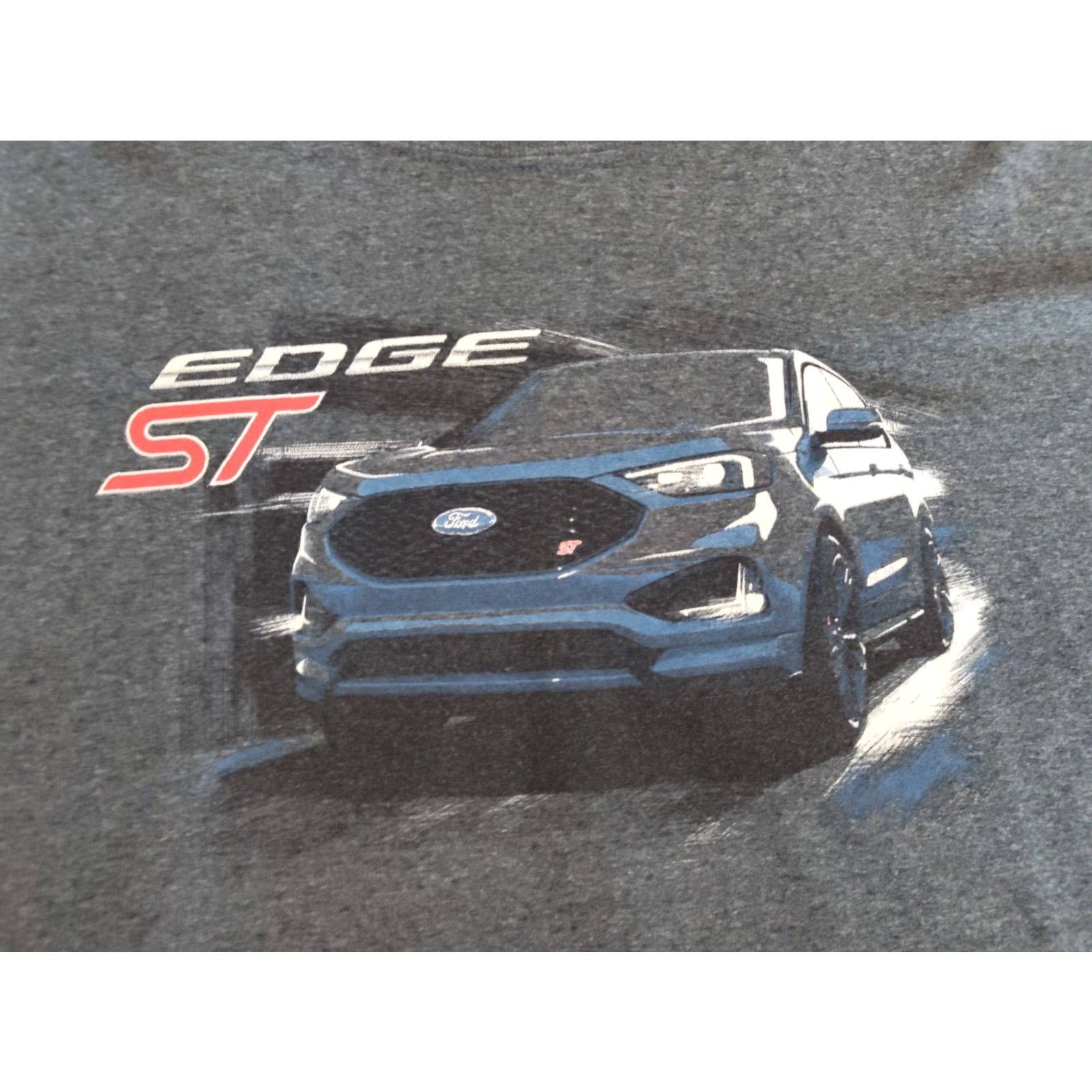 Gildan VINTAGE Ford Edge ST T-Shirt Men XL Gray Double-Sided Graphic Print Cars Transportation 2010s Size US XL / EU 56 / 4 - 3 Thumbnail