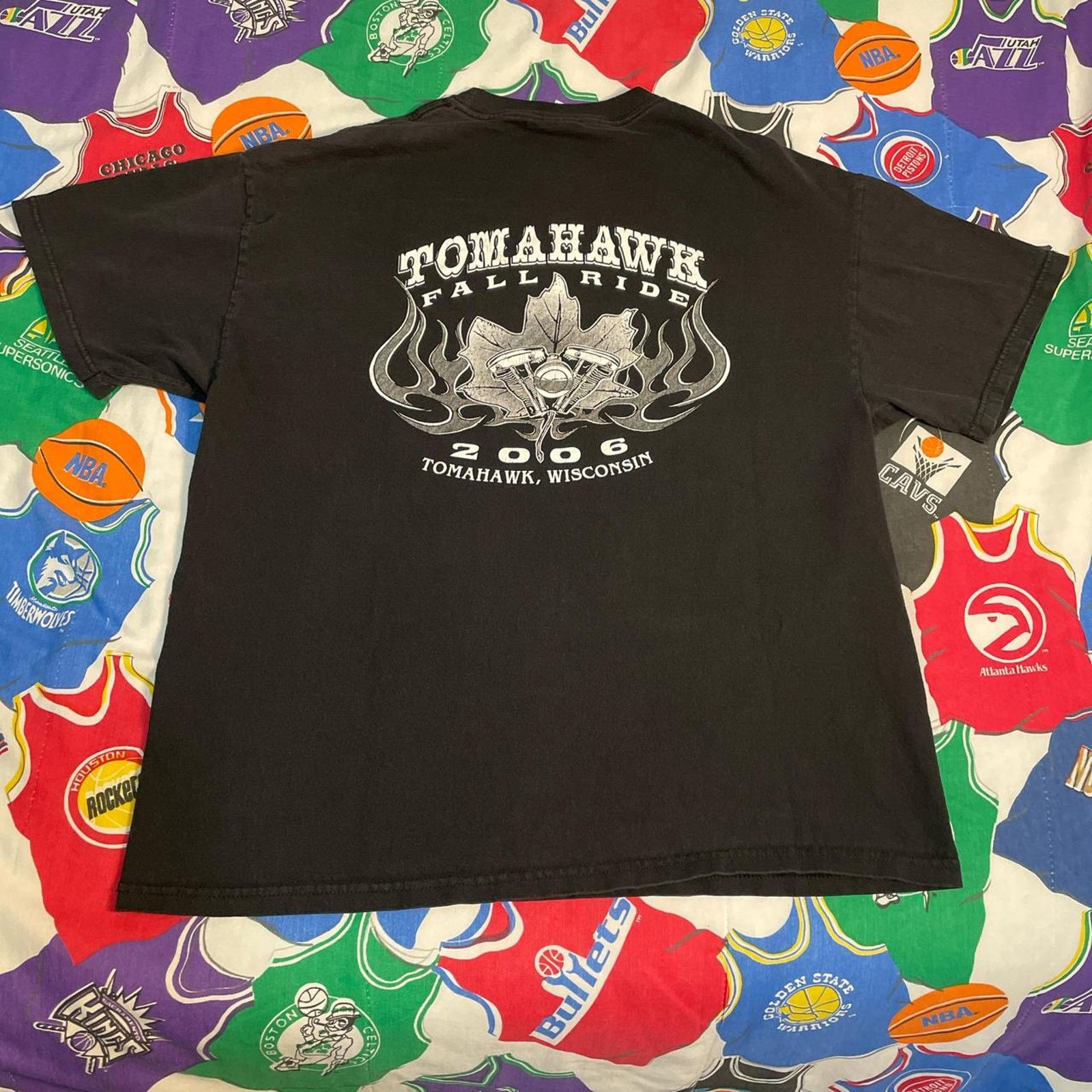 Harley Davidson × Vintage Y2K 2006 Eagle Motorcycle Biker Nature Wilderness Tee Size US XL / EU 56 / 4 - 2 Thumbnail