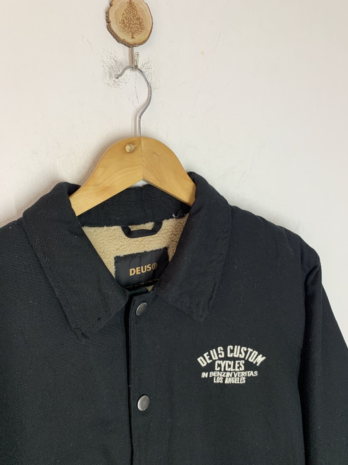 Deus Ex Machina DEUS CUSTOM CYCLES LATHAM CANVAS COACH JACKET Size US L / EU 52-54 / 3 - 3 Thumbnail