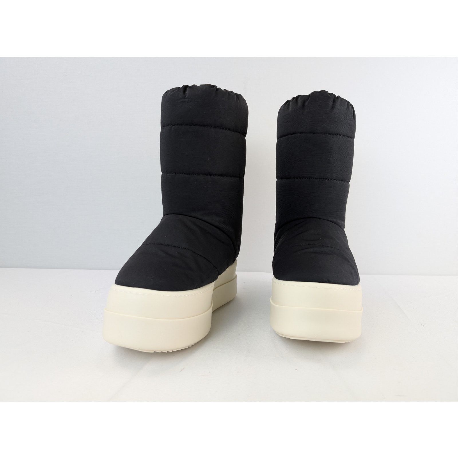 Rick Owens Drkshdw o1rshd1 Mega Bumper Lunar Boots in Black/White Size US 10 / EU 43 - 7 Thumbnail