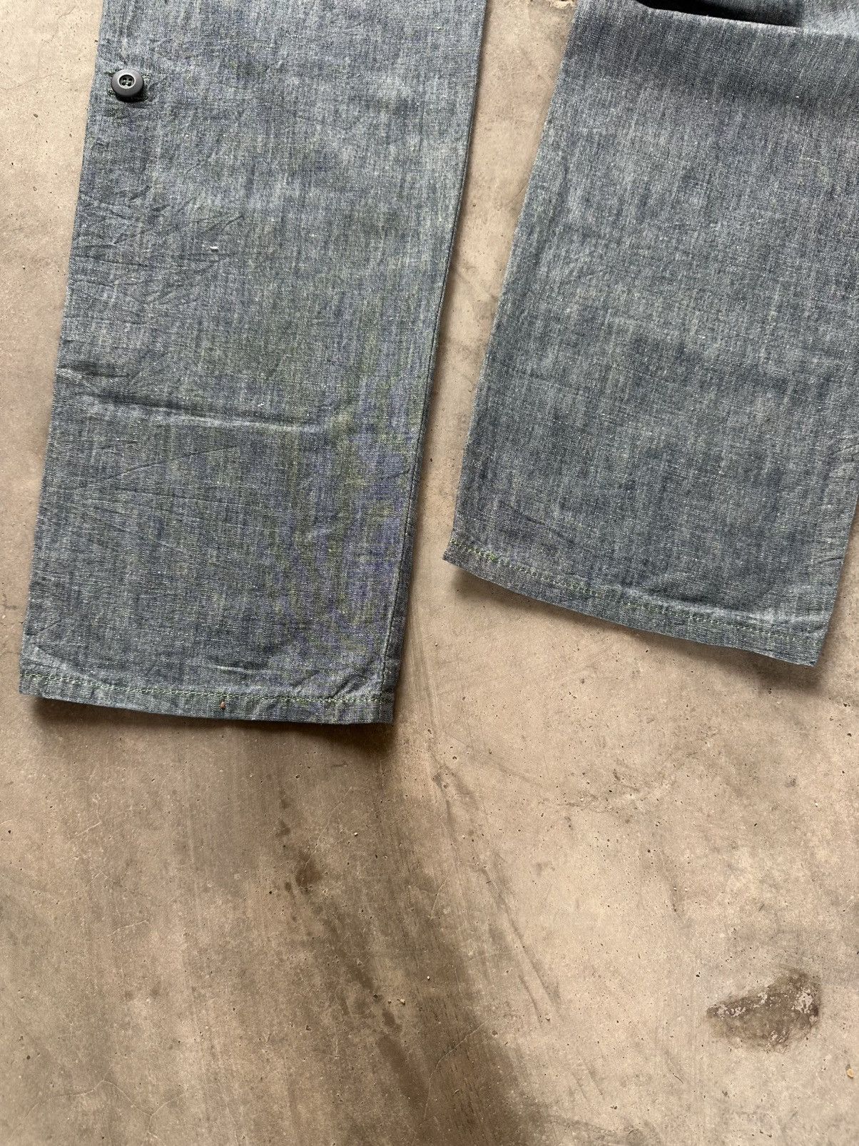 Edwin 712RS Vintage EDWIN TOKYO-JAPAN WorkWear Roll Ups Denim Pant Size US 33 - 13 Thumbnail