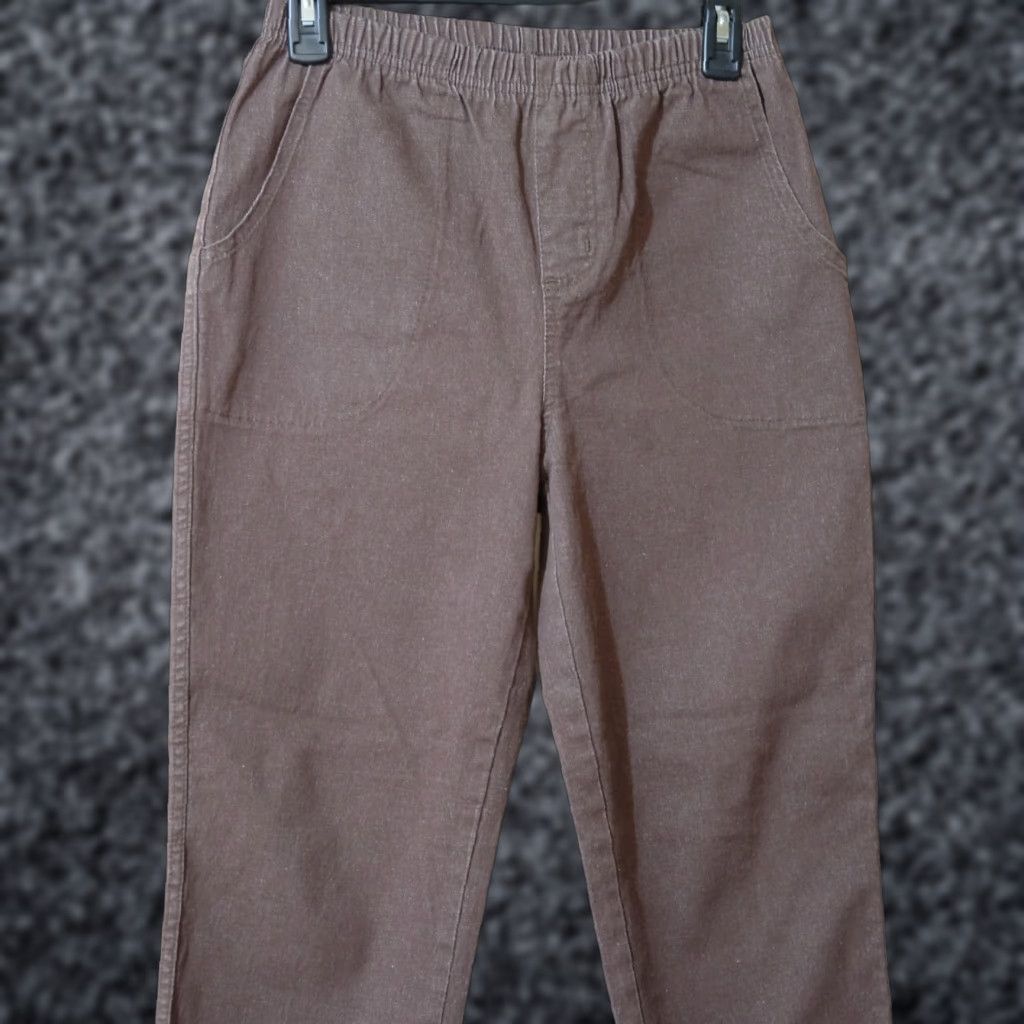 CO D&Co Denim & Company Pull on Jeans Brown Women's S SP H44-22 Size 28" / US 6 / IT 42 - 1 Thumbnail