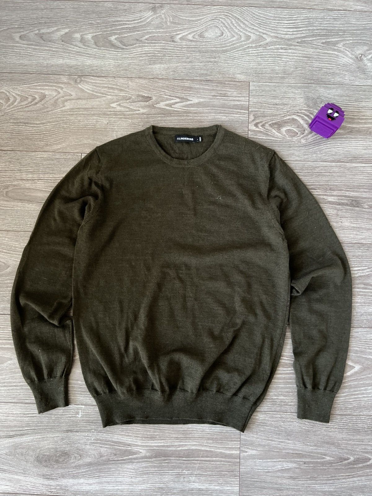 J.Lindeberg ‼️ J.Lindeberg 100% Merino Nyle Zip Cardigan‼️ Size US L / EU 52-54 / 3 - 2 Thumbnail
