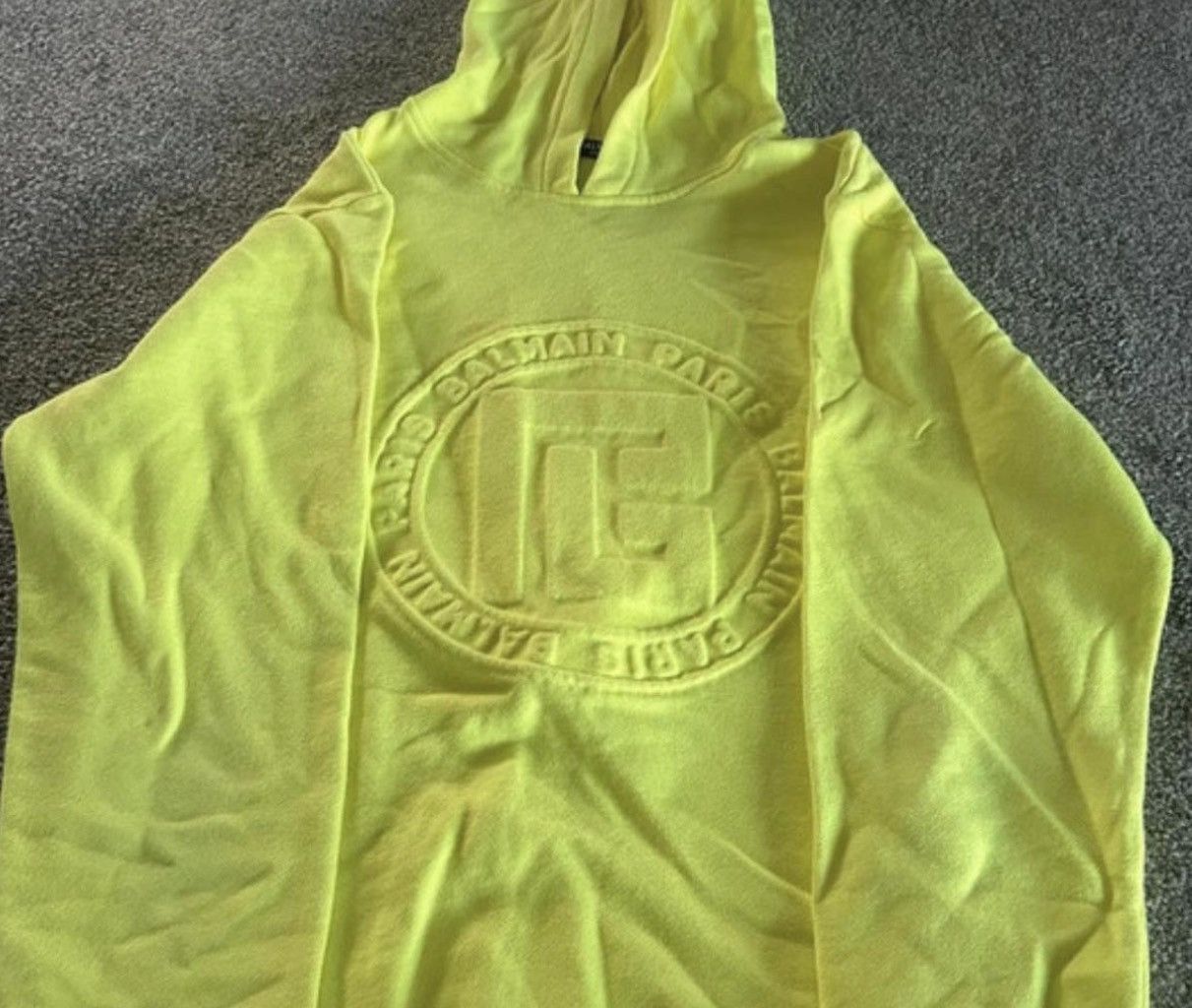 Balmain Neon balmain hoodie Size XS / US 0-2 / IT 36-38 - 3 Thumbnail