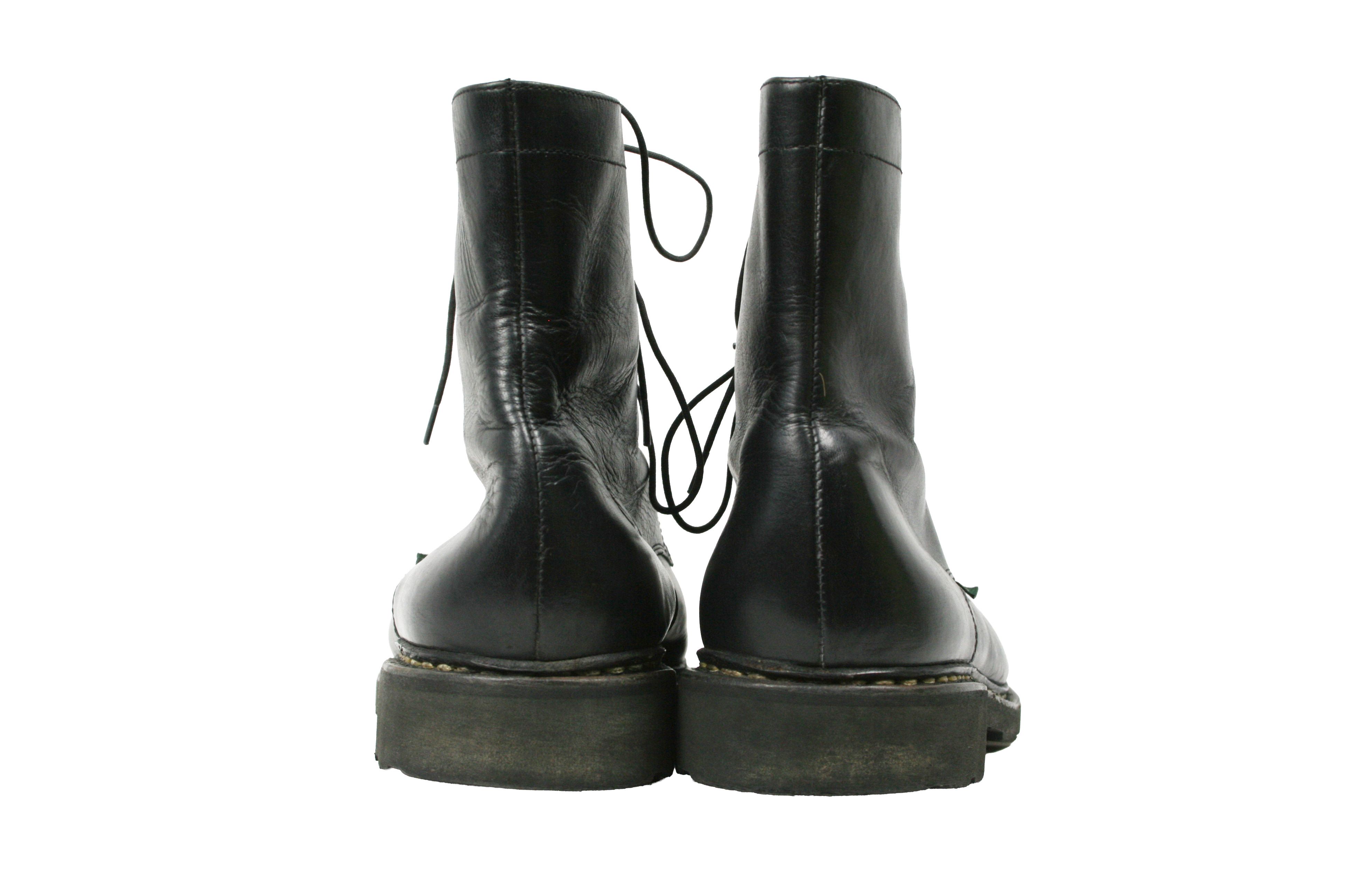 Paraboot Clamart Griff 2 Combat Derby Boots Made in France Size US 11.5 / EU 44-45 - 9 Thumbnail