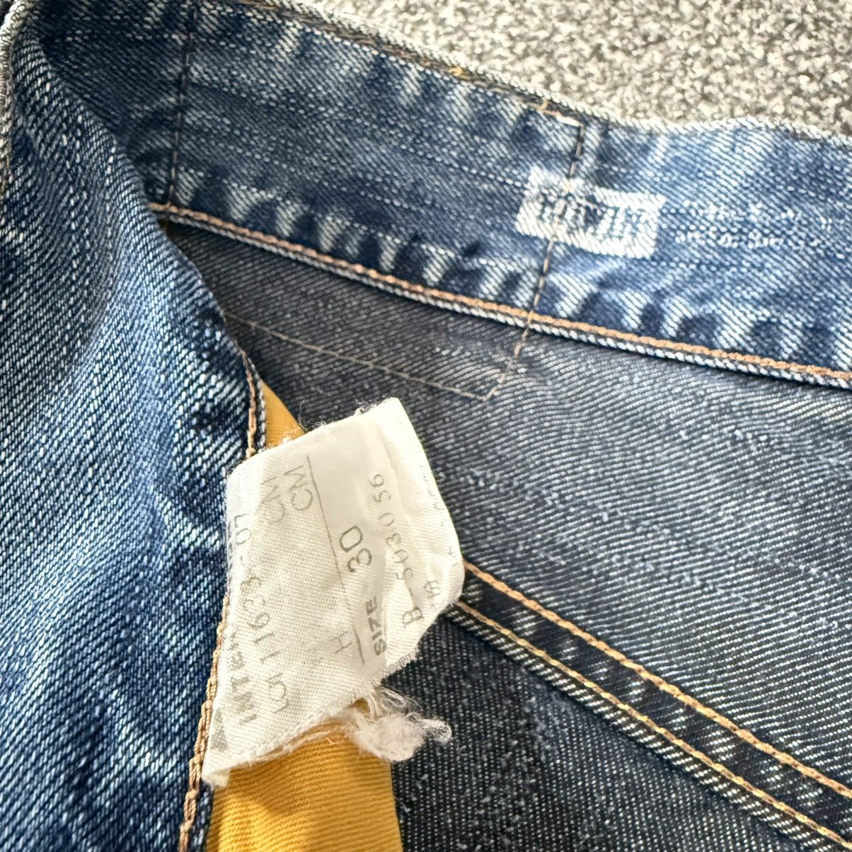 Edwin Vintage 90s Japanese Baggy Flared Edwin 503 Destroyed Size US 30 / EU 46 - 16 Thumbnail