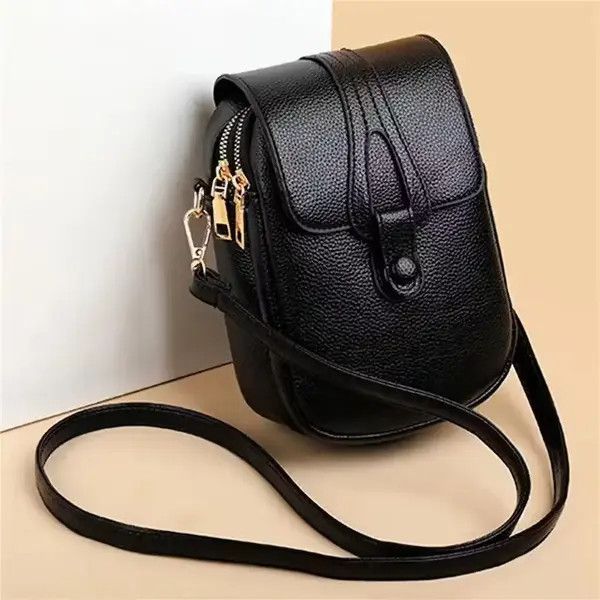 Other Simple Design PU Leather Crossbody Shoulder Bags Size ONE SIZE - 3 Thumbnail