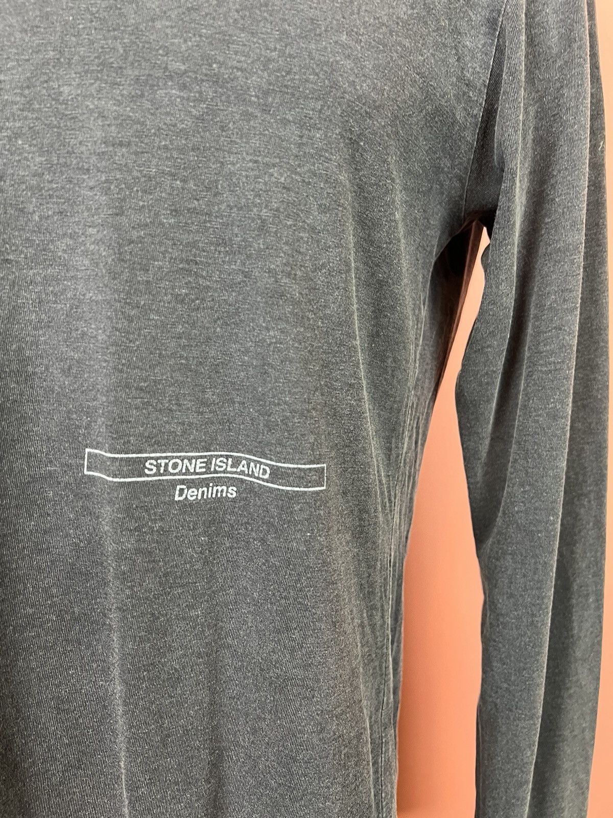 Stone Island Stone island denim si vintage rare longsleeve tee Size US S / EU 44-46 / 1 - 3 Thumbnail