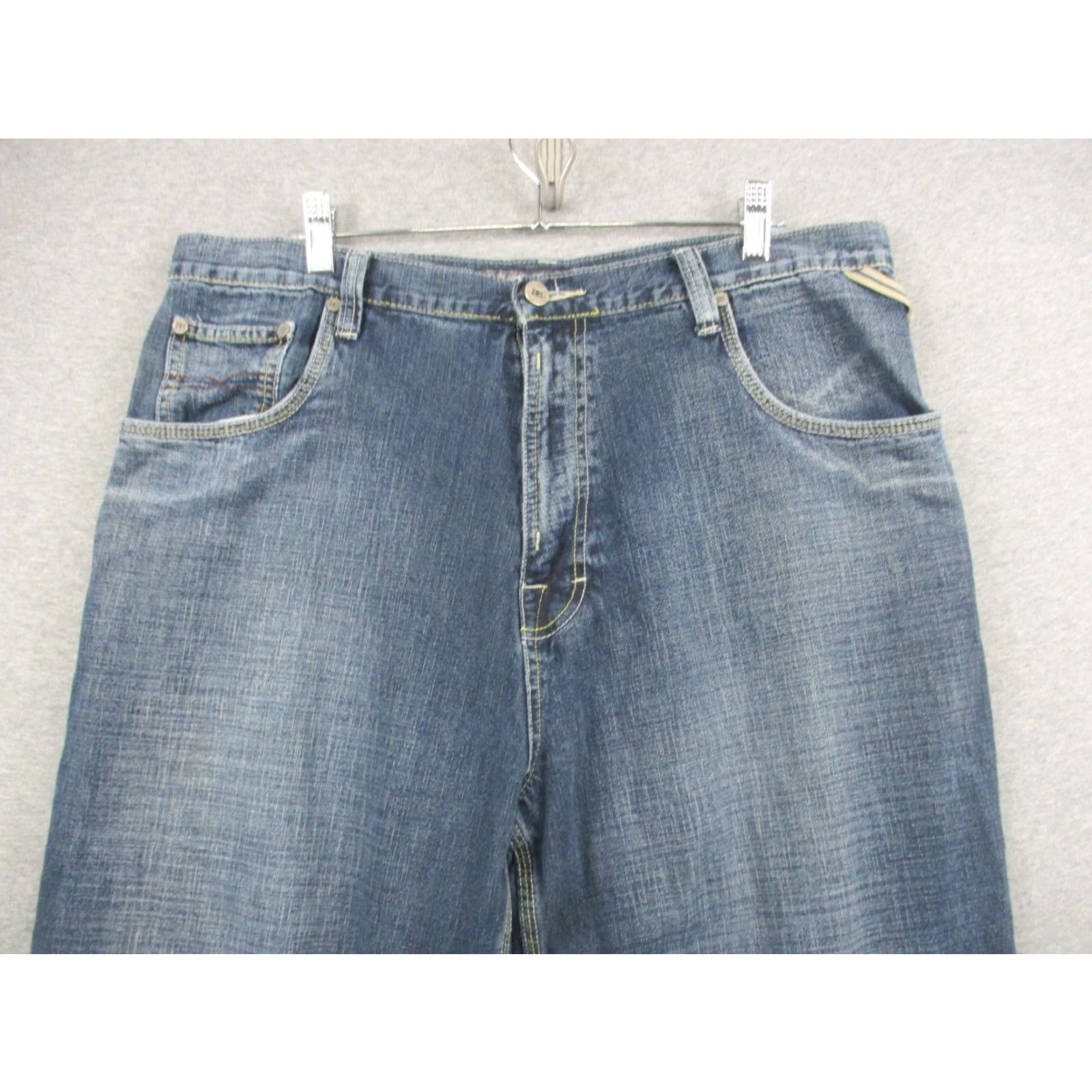 Royal Robbins VINTAGE Royal Robbins Jeans 36x30 Men Blue Denim Hip Hop Baggy Wide-Leg Jeans Size US 36 / EU 52 - 3 Thumbnail
