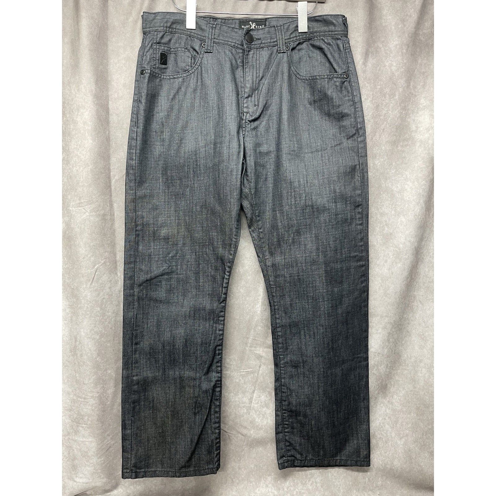 Ecko Unltd. Vintage Y2K Marc Ecko Cut Sew Dark Wax Wash Loose Baggy Jean Size US 36 / EU 52 - 2 Thumbnail