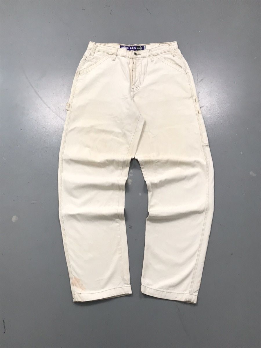 Levi's × Vintage Vintage 80s Levi’s silver tab wide leg carpenter denim Size US 33 - 1 Thumbnail