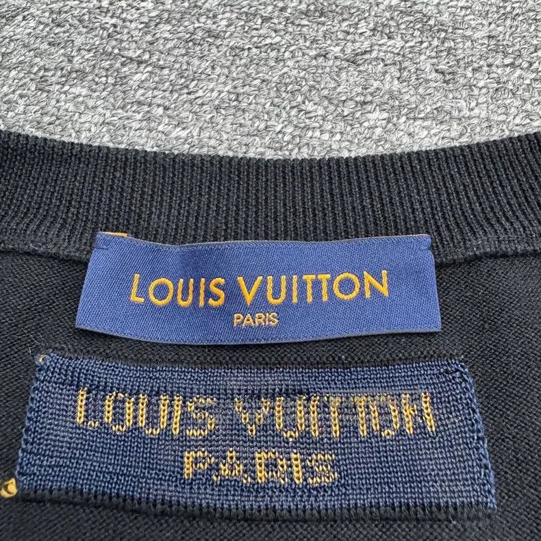Louis Vuitton Louis Vuitton Monogrammed knit short sleeves Size US XL / EU 56 / 4 - 3 Thumbnail