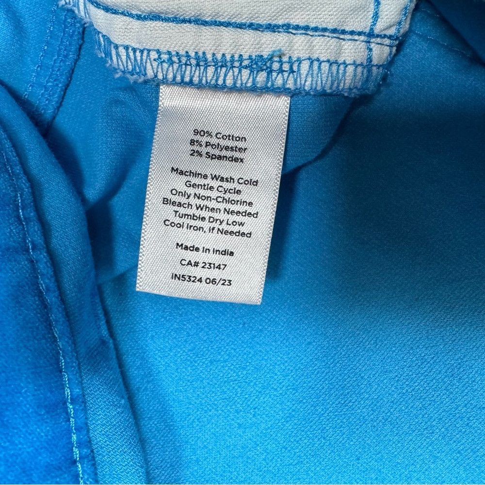 Talbots New Talbots Velveteen Straight Leg Blue Pants Size 22W Size 42" / US 20 - 7 Thumbnail