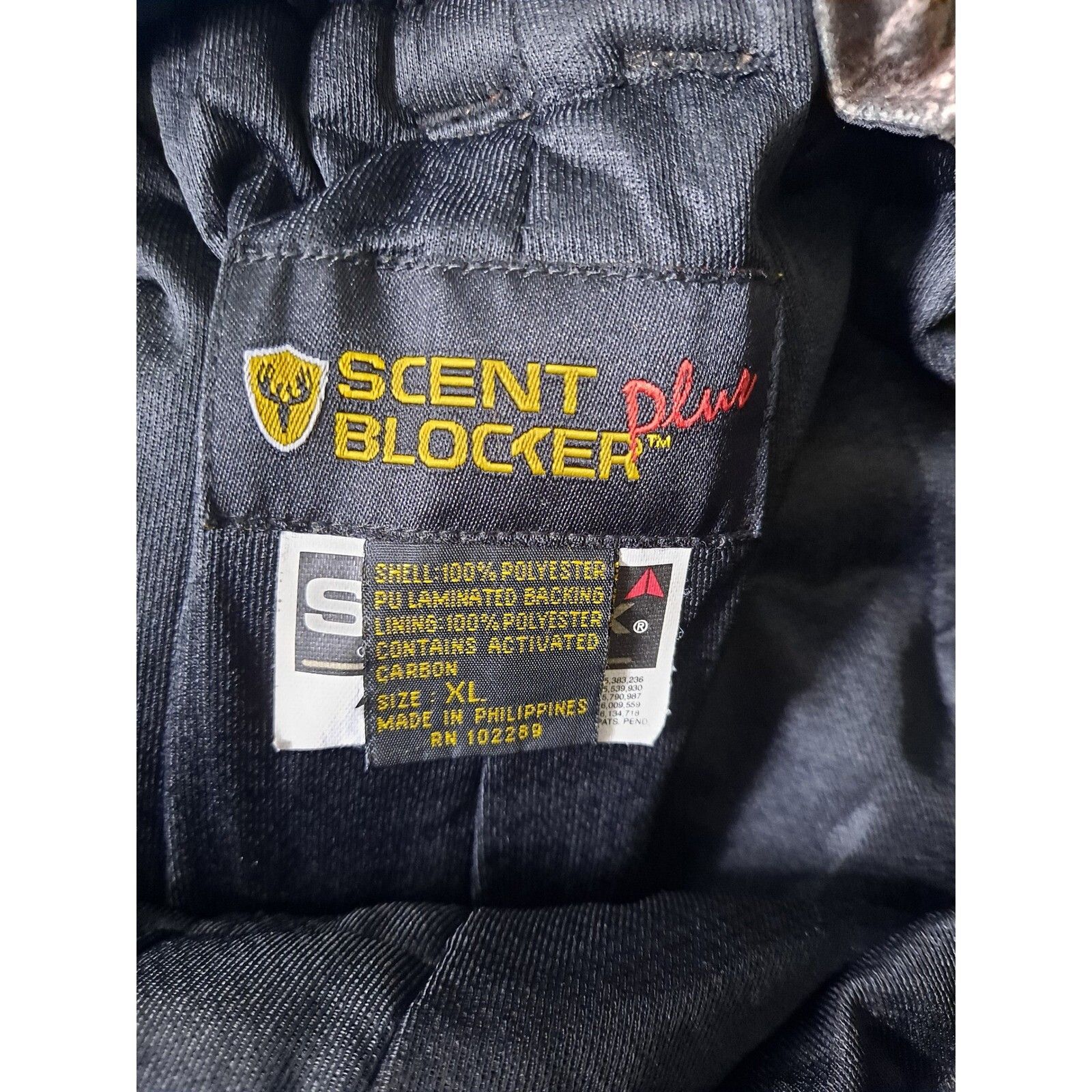 Other Scent Blocker Hunting Pants Camo Cargo Pockets Activated Car Size ONE SIZE - 8 Thumbnail