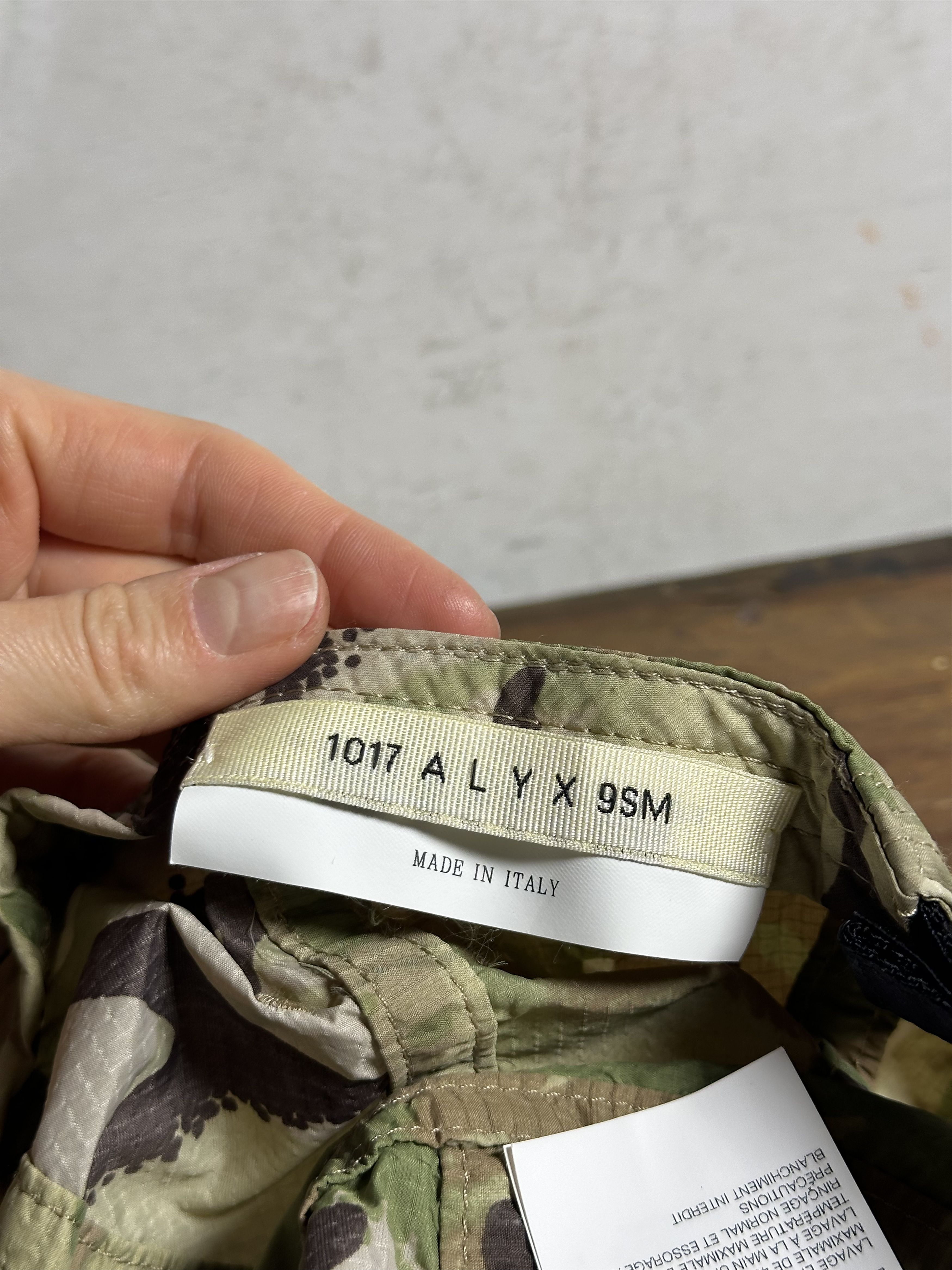 1017 ALYX 9SM 1017 ALYX 9SM Nylon Camo Cap Size ONE SIZE - 8 Thumbnail