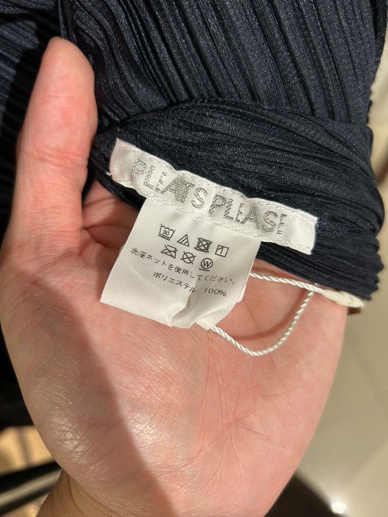 Issey Miyake Issey Miyake size:os Black lace-up cardigan Size M / US 6-8 / IT 42-44 - 5 Thumbnail
