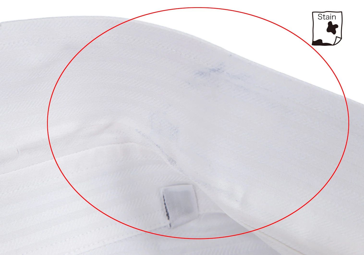 Armani Collezioni Cotton Shadow Stripe Shirt in White Size 43 Size US XXS / EU 40 - 5 Thumbnail