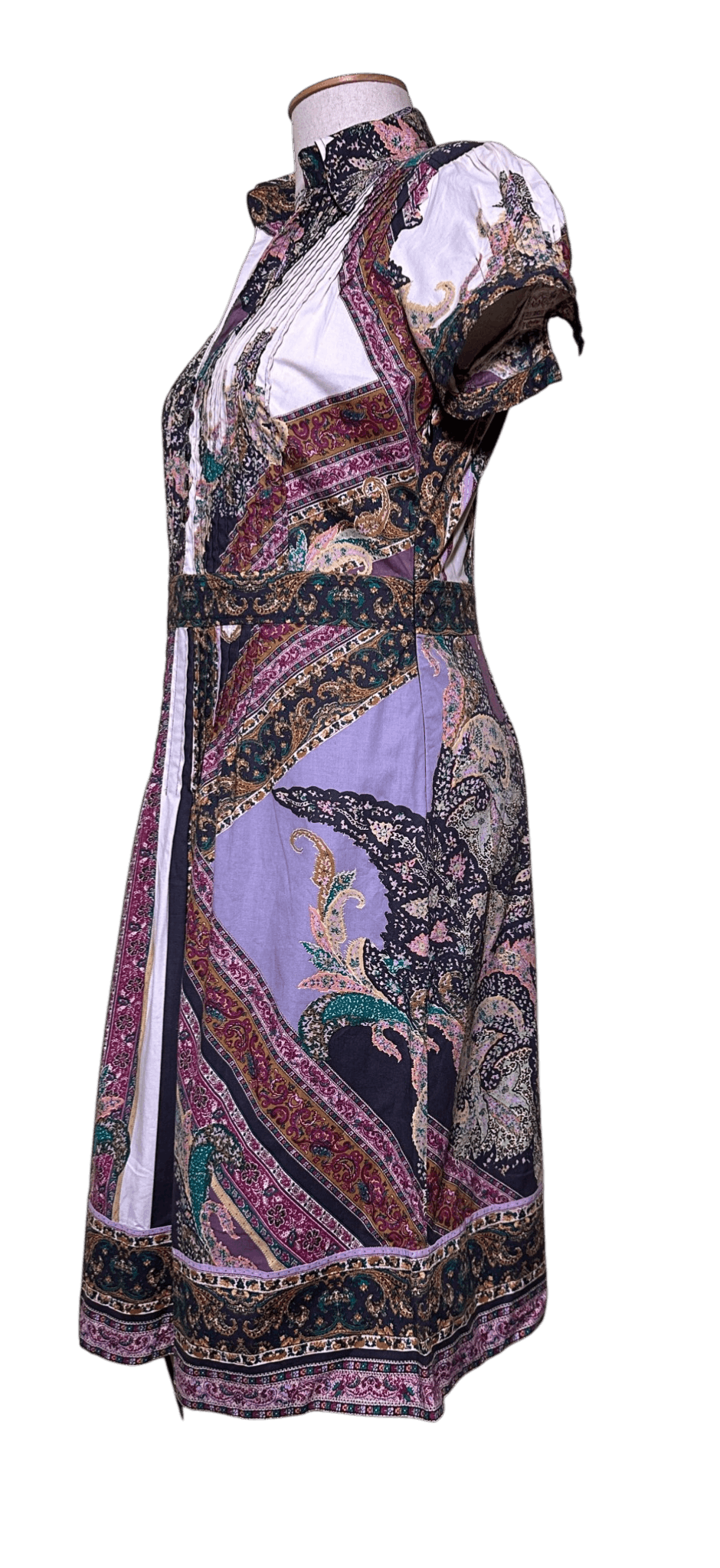 Etro Paisley and patchwork-inspired print dress Size M / US 6-8 / IT 42-44 - 4 Thumbnail