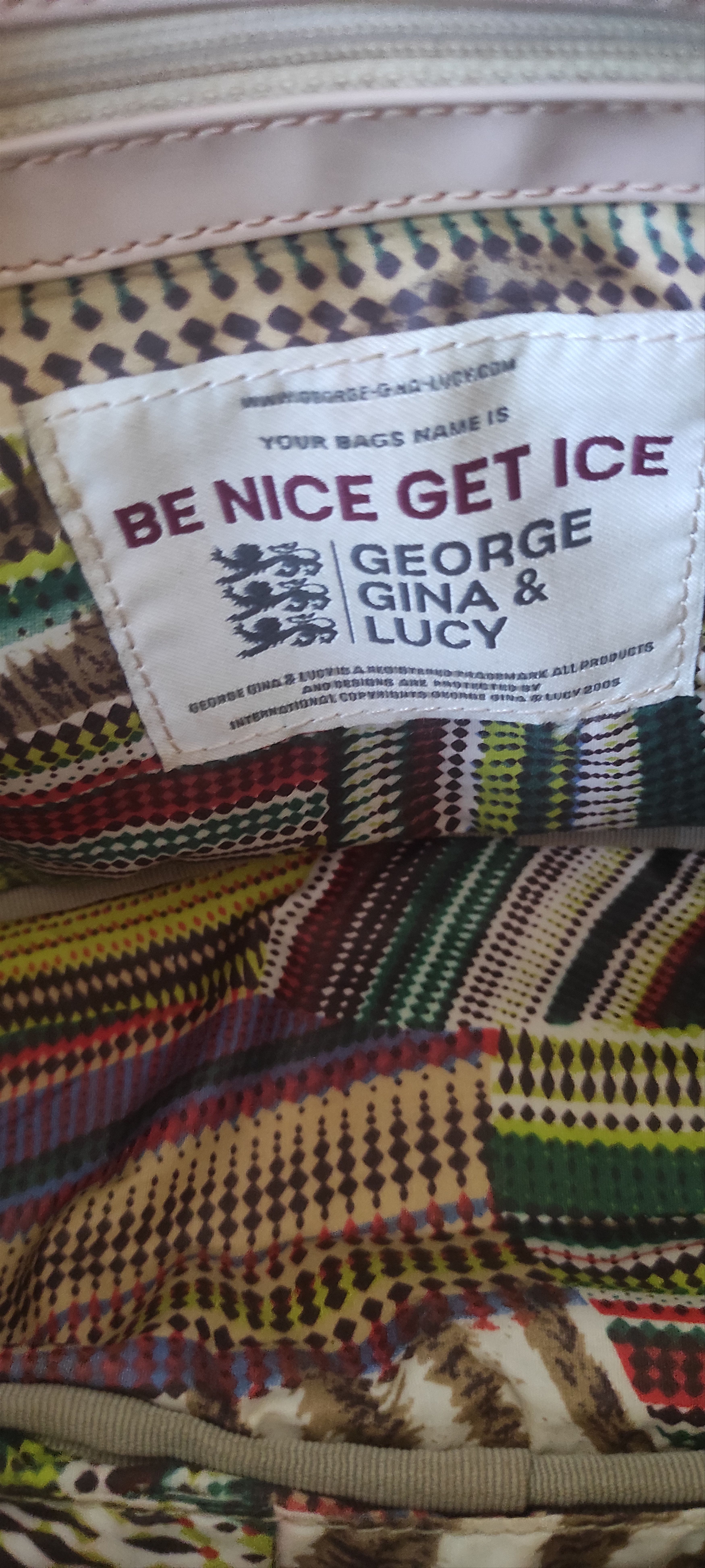 George Gina & Lucy George Gina & Lucy Be Nice Get Ice Bag Y2K Crossbody Bag Size ONE SIZE - 20 Thumbnail