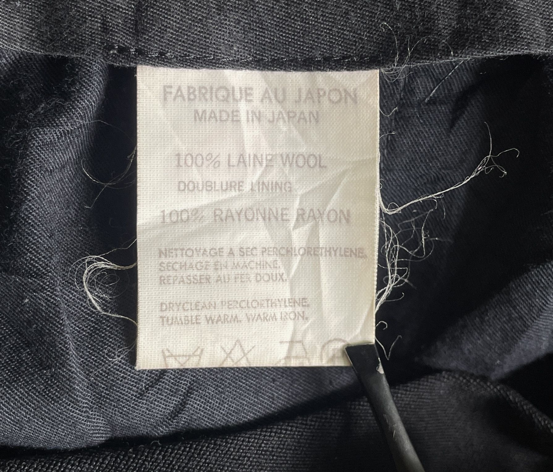 Yohji Yamamoto Y's for men Yohji Yamamoto Rayon Wool Balloon Pants Size US 30 / EU 46 - 4 Thumbnail
