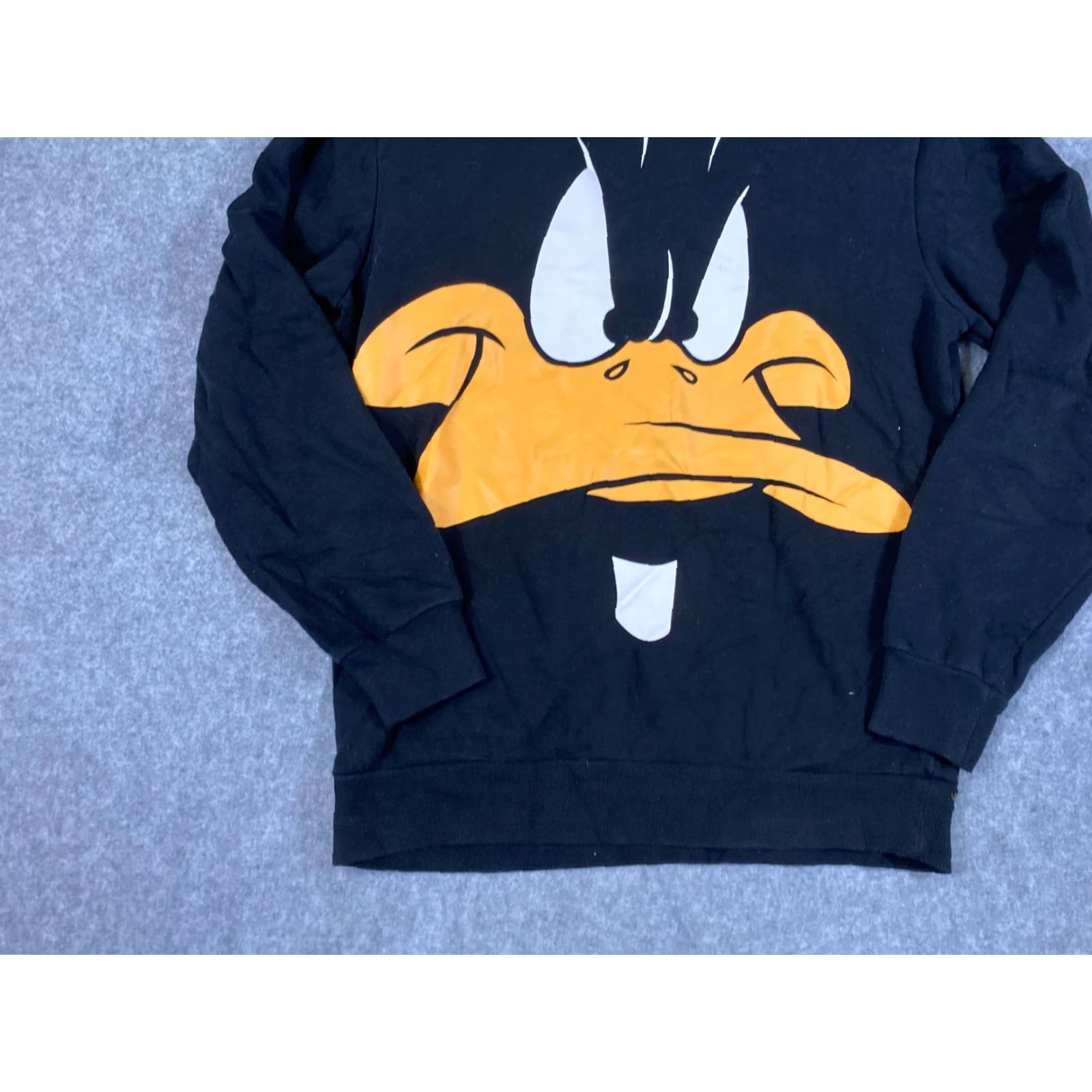 Forever 21 Forever 21 Pullover Sweatshirt Womens M Black Daffy Duck Crew Neck Long Sleeve Sweatshirt Casual Cartoon 90s Womens Size M / US 6-8 / IT 42-44 - 4 Thumbnail