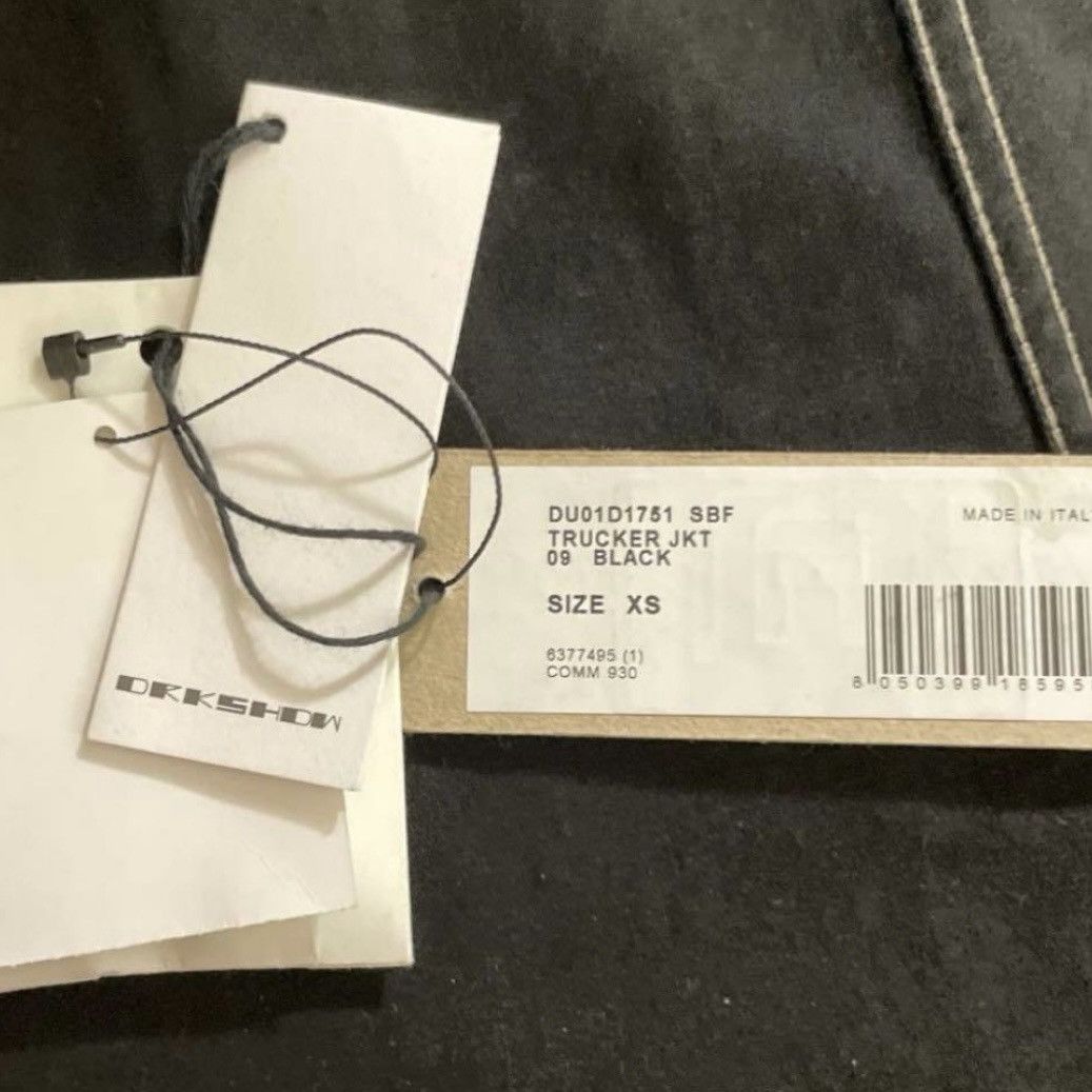 Rick Owens Drkshdw rick owens drkshdw trucker jaket Size US XS / EU 42 / 0 - 4 Thumbnail