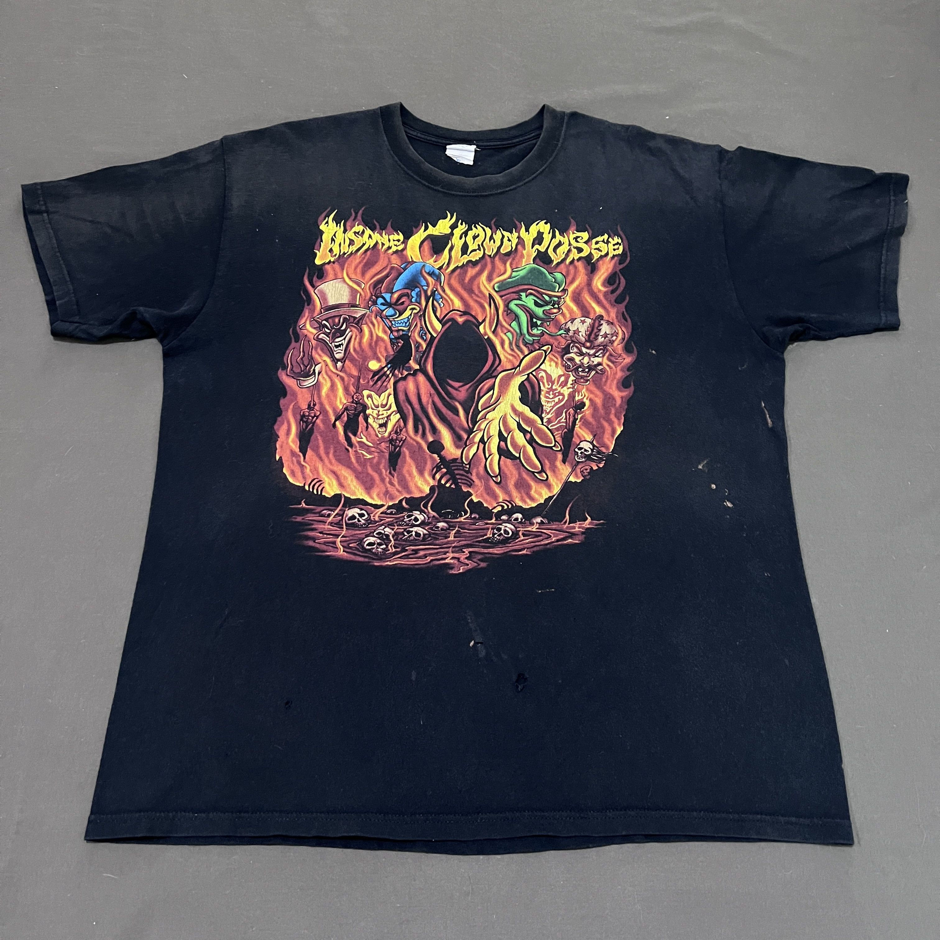 Band Tees Vintage Y2K Insane Clown Posse ICP Tee XL Faded Size US XL / EU 56 / 4 - 4 Thumbnail
