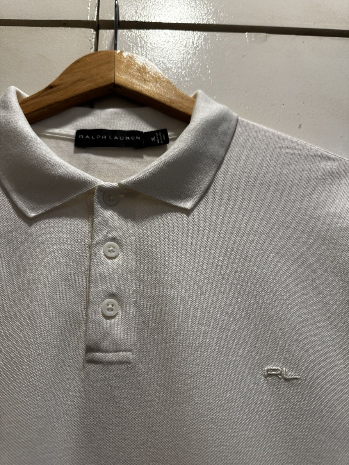Ralph Lauren Black Label Ralph Lauren Black Label Small Logo Polo Size US XL / EU 56 / 4 - 2 Thumbnail
