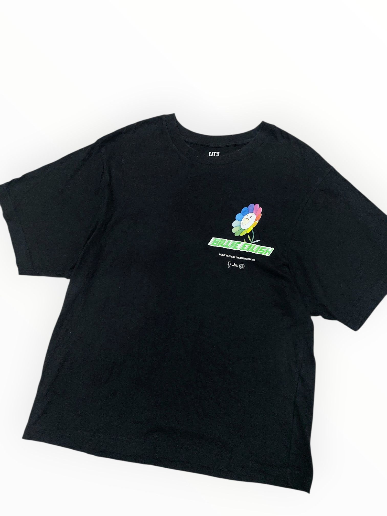 Takashi Murakami Billie Ellish by Takashi Murakami Flower Logo Tee T-Shirt Size US M / EU 48-50 / 2 - 3 Thumbnail