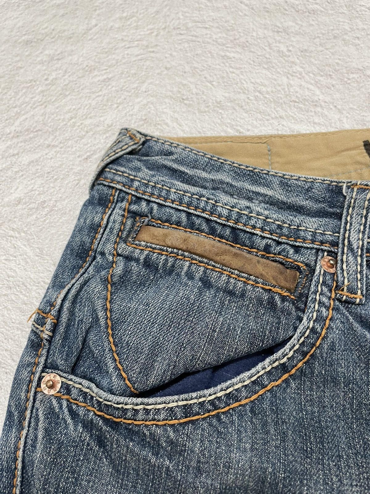 Vintage 2000s Mudwash Baggy Denim Vintage Y2K Size US 29 - 6 Thumbnail