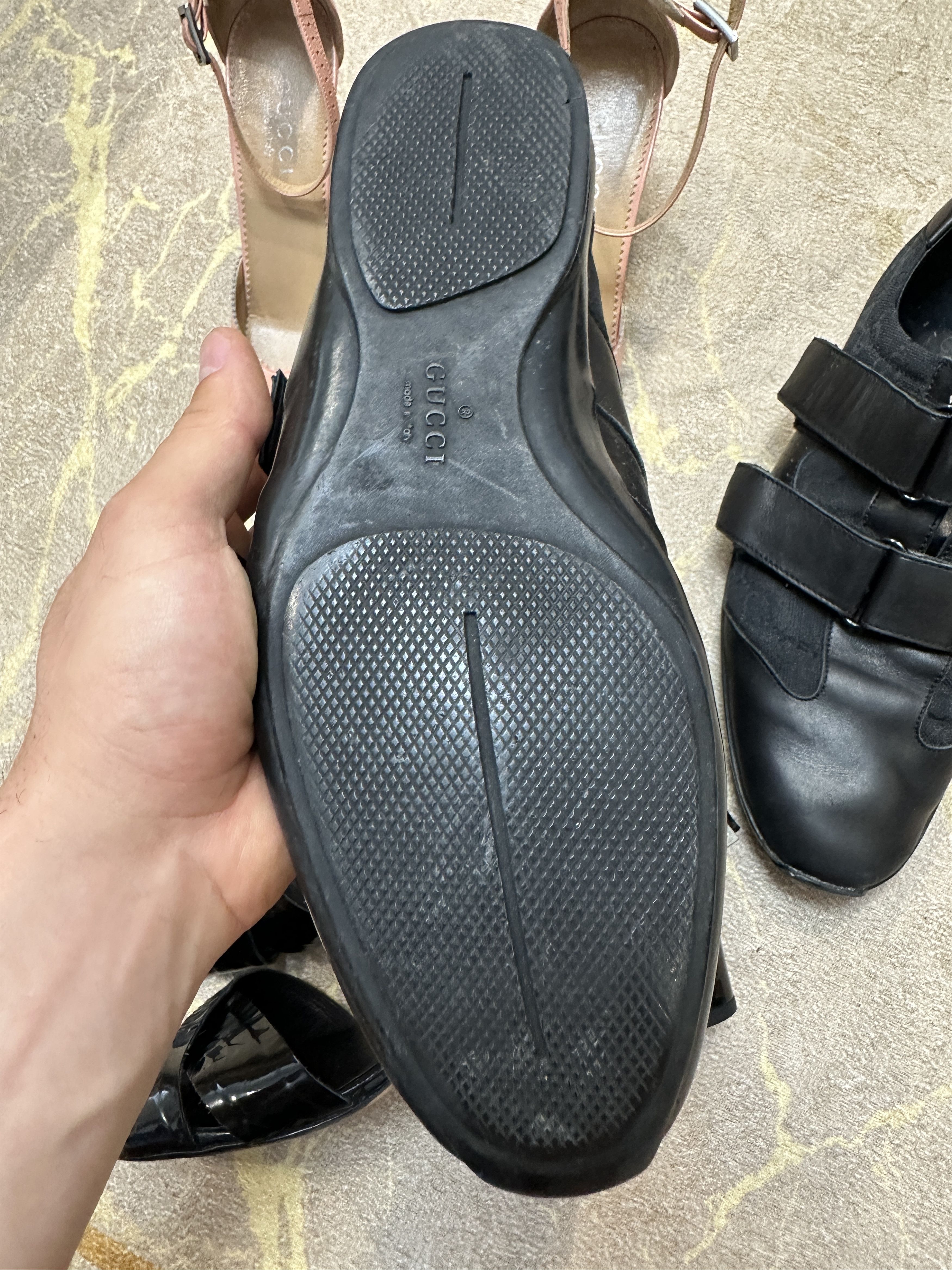 Gucci Gucci sneakers Monogram Leather Casual Shoes Size 41 Eu 7.5 Size US 7.5 / EU 40-41 - 11 Thumbnail