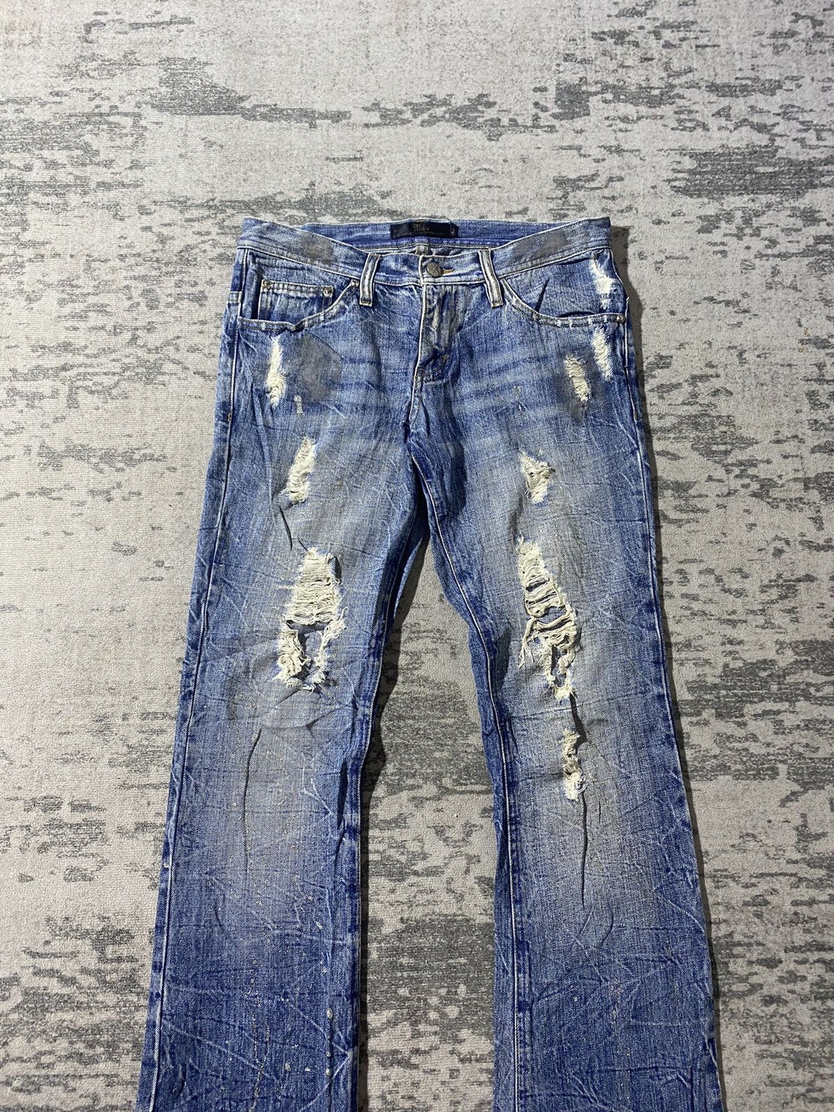 Japanese Brand × Vintage Midas flare dessert denim Size 32" / US 10 / IT 46 - 4 Thumbnail