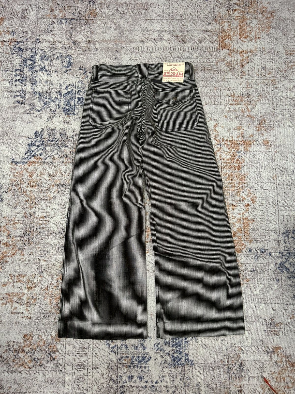 Lee Lee Union Made Japan Stripe Wide Leg Pants Size US 29 - 1 Thumbnail