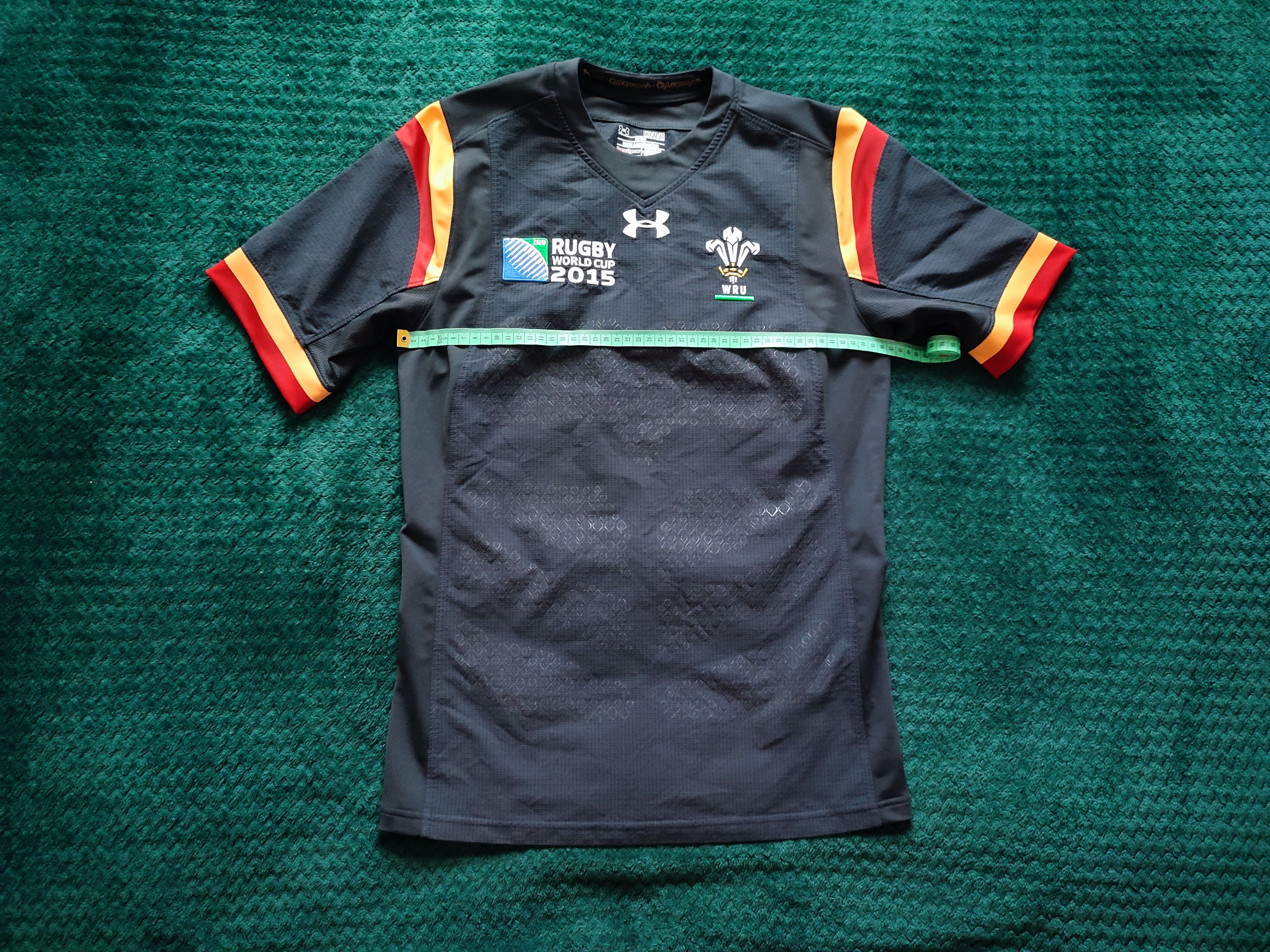 Under Armour Wales WRU Rugby World Cup 2015 Under Armour Jersey Shirt Size US M / EU 48-50 / 2 - 4 Thumbnail