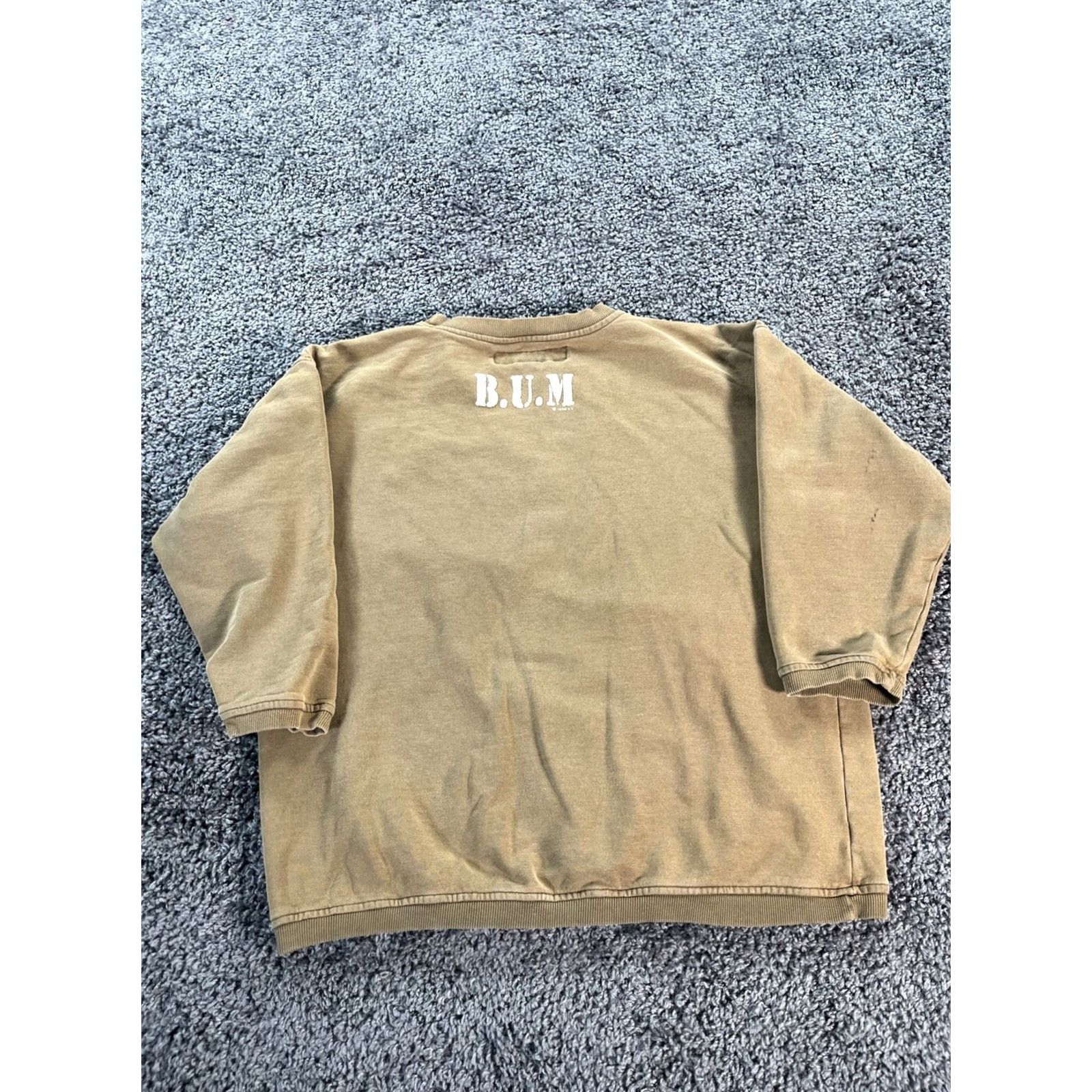 Vintage VINTAGE Bum Sweatshirt Men M Brown Pullover Sweatshirt Bum Equipment Sweatshirt Mens M Brown Pullover Sweatshirt Size US M / EU 48-50 / 2 - 6 Thumbnail