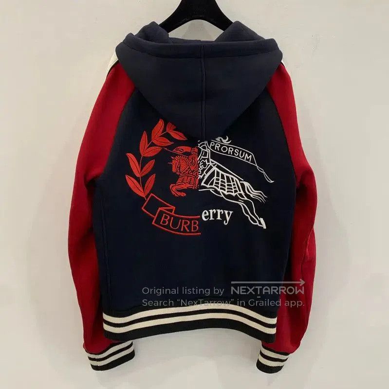 Burberry Burberry Men's Black Cotton Hoodie. Size US S / EU 44-46 / 1 - 1 Thumbnail