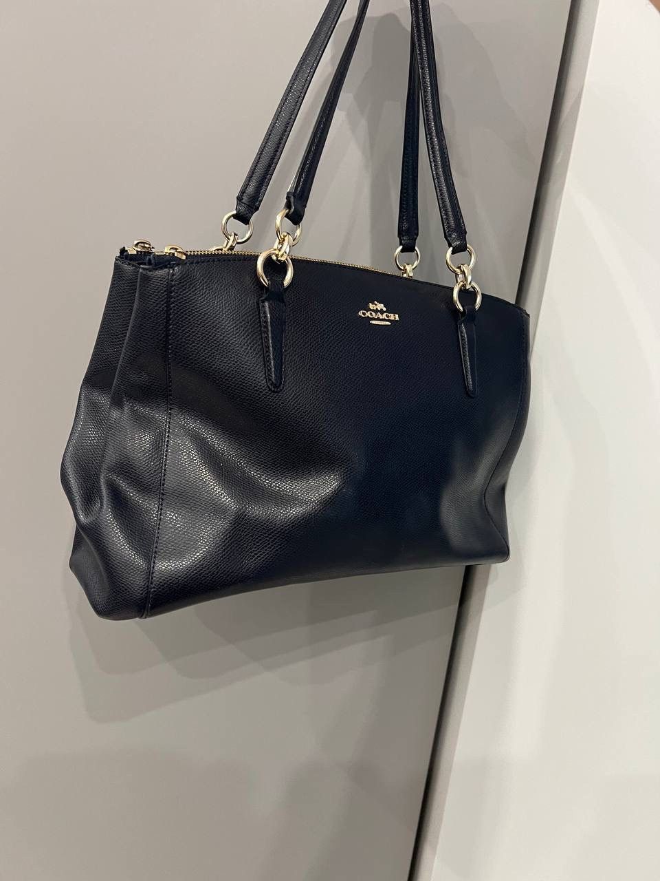 Coach Coach Black Blue Leather Large Size ONE SIZE - 16 Thumbnail