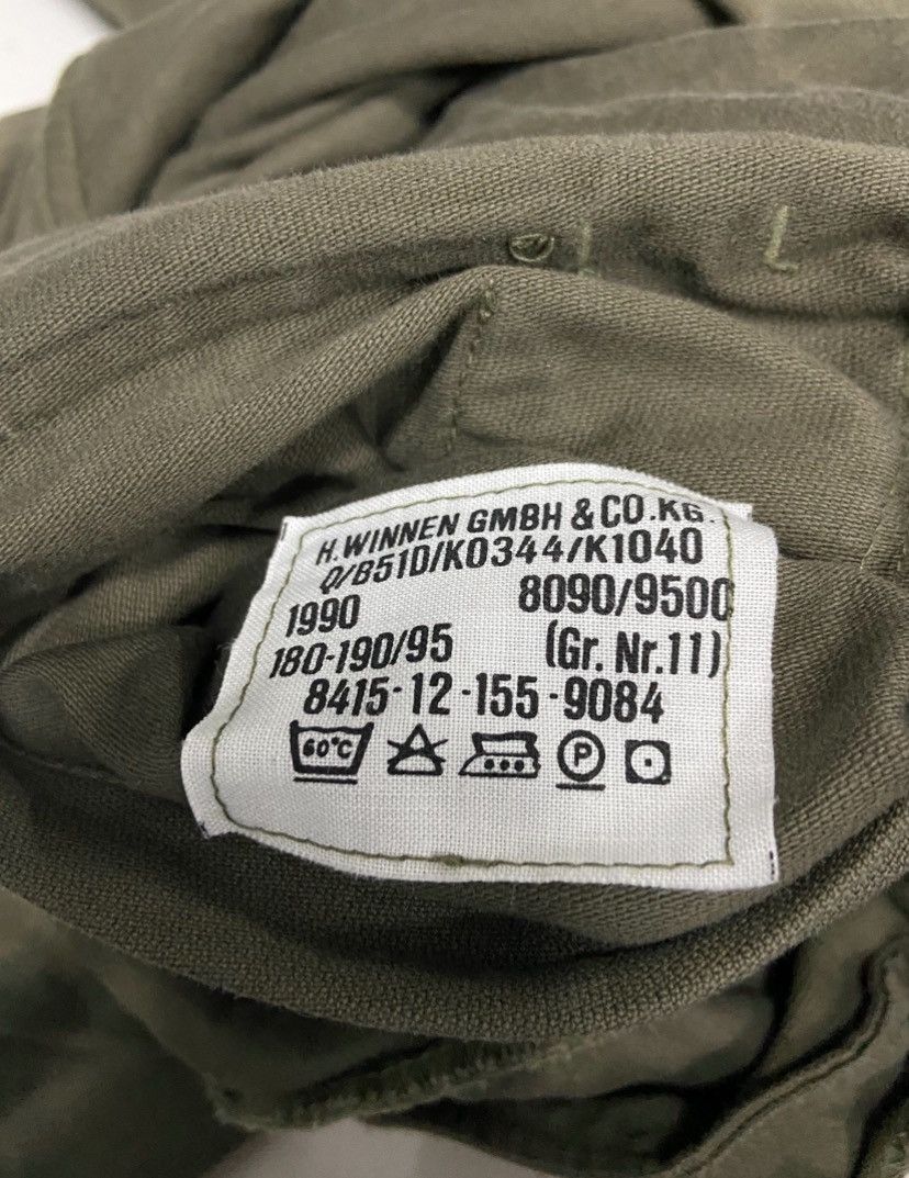 Vintage VINTAGE GERMAN ARMY 1990 MOLESKIN GIELD JACKET Size US L / EU 52-54 / 3 - 8 Thumbnail