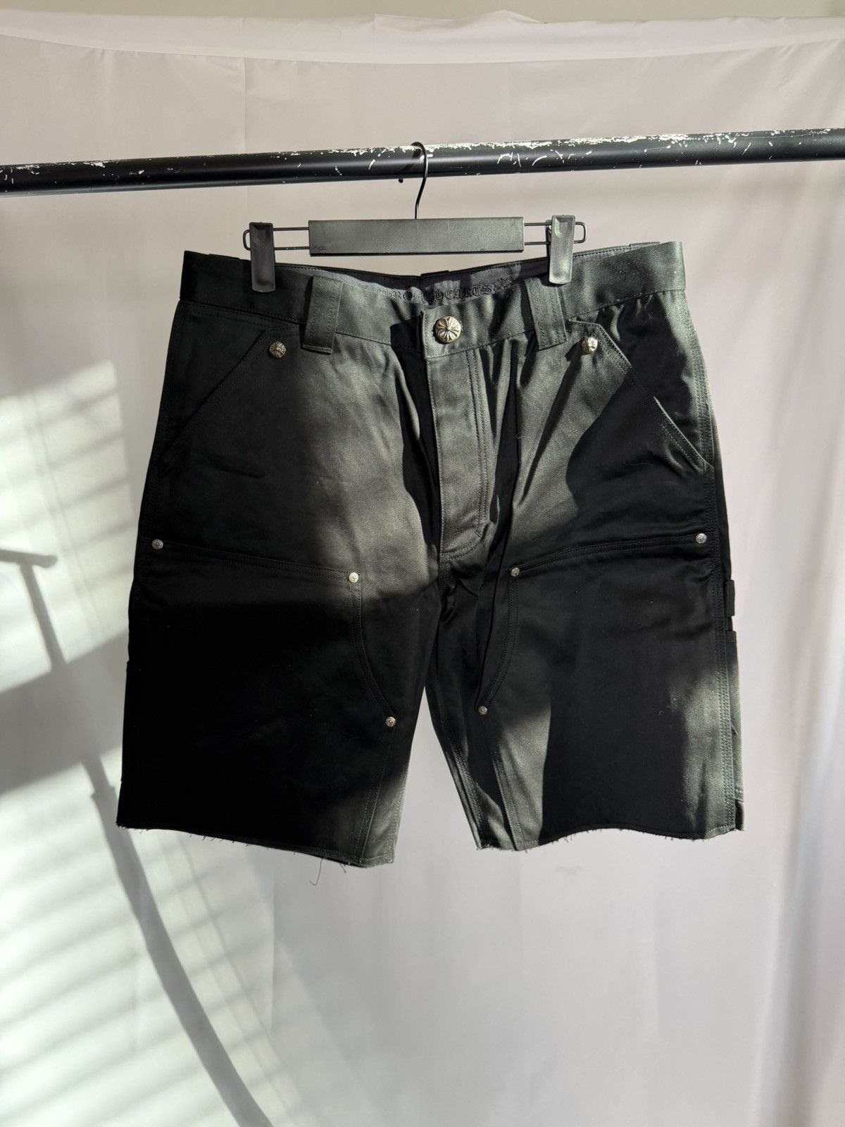 Chrome Hearts Chrome Hearts Carpenter Shorts Black – Size 34 Size US 34 / EU 50 - 1 Thumbnail