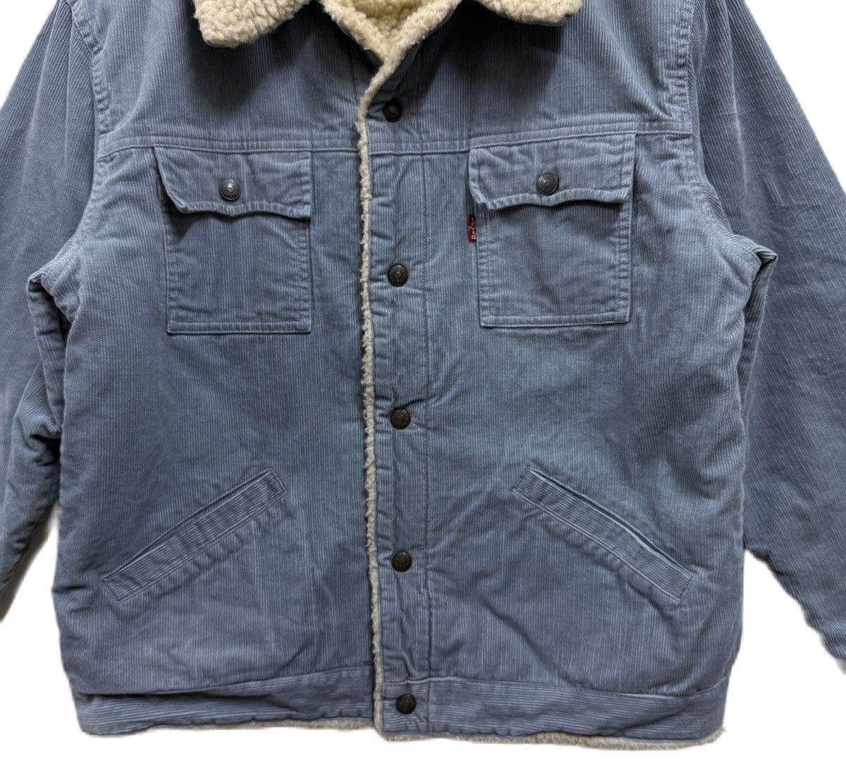Levi's Vintage Levis Red Tab Jacket Trucker Shearling Size US M / EU 48-50 / 2 - 5 Thumbnail