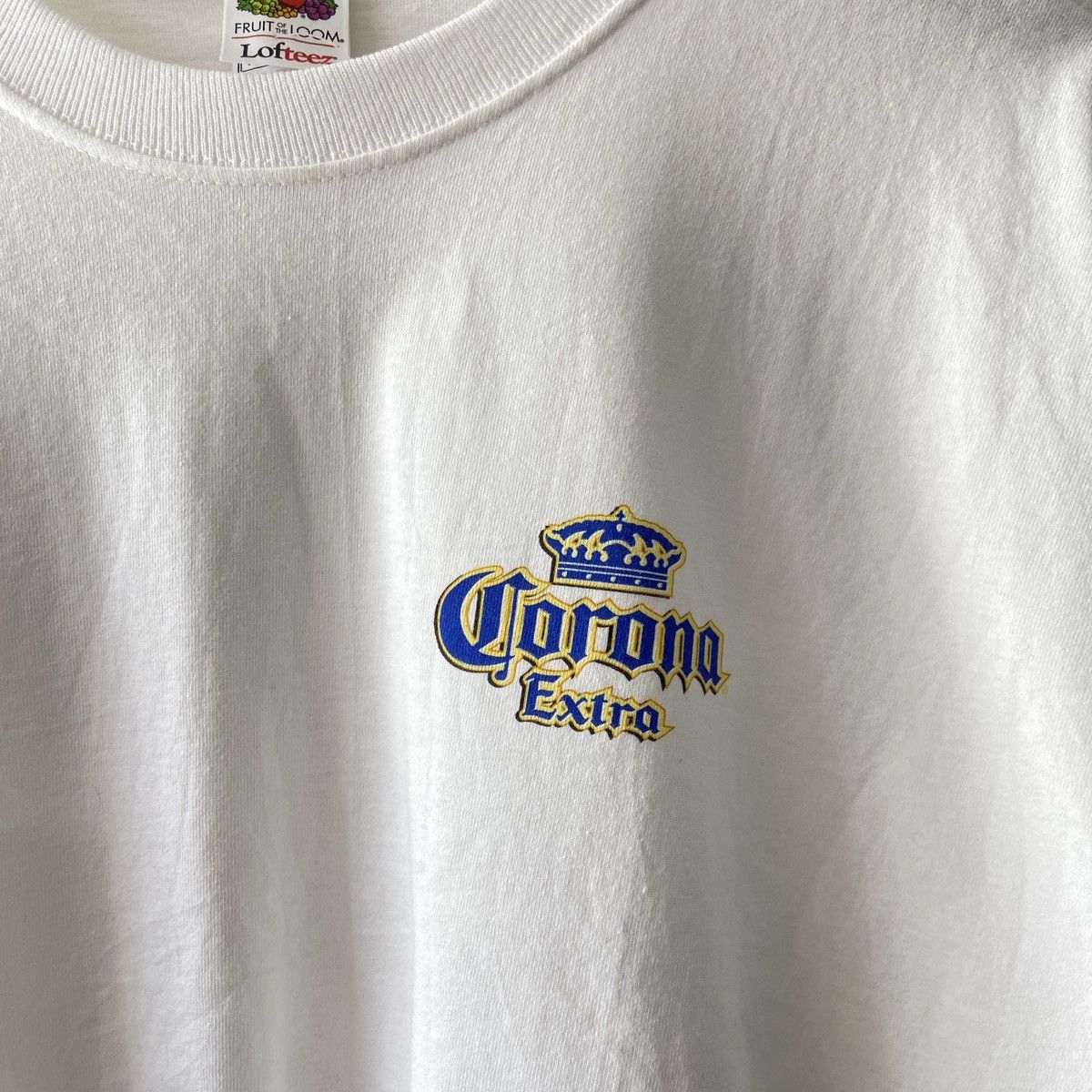 Vintage 1999 Corona Double Sided Main Squeeze Tee DS Size US XXL / EU 58 / 5 - 7 Thumbnail
